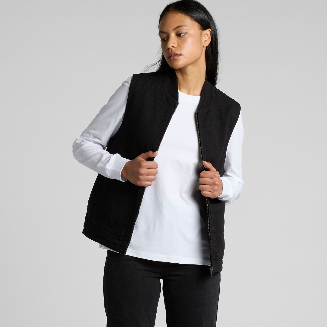 Wo's Canvas Heavy Vest | 4528 7