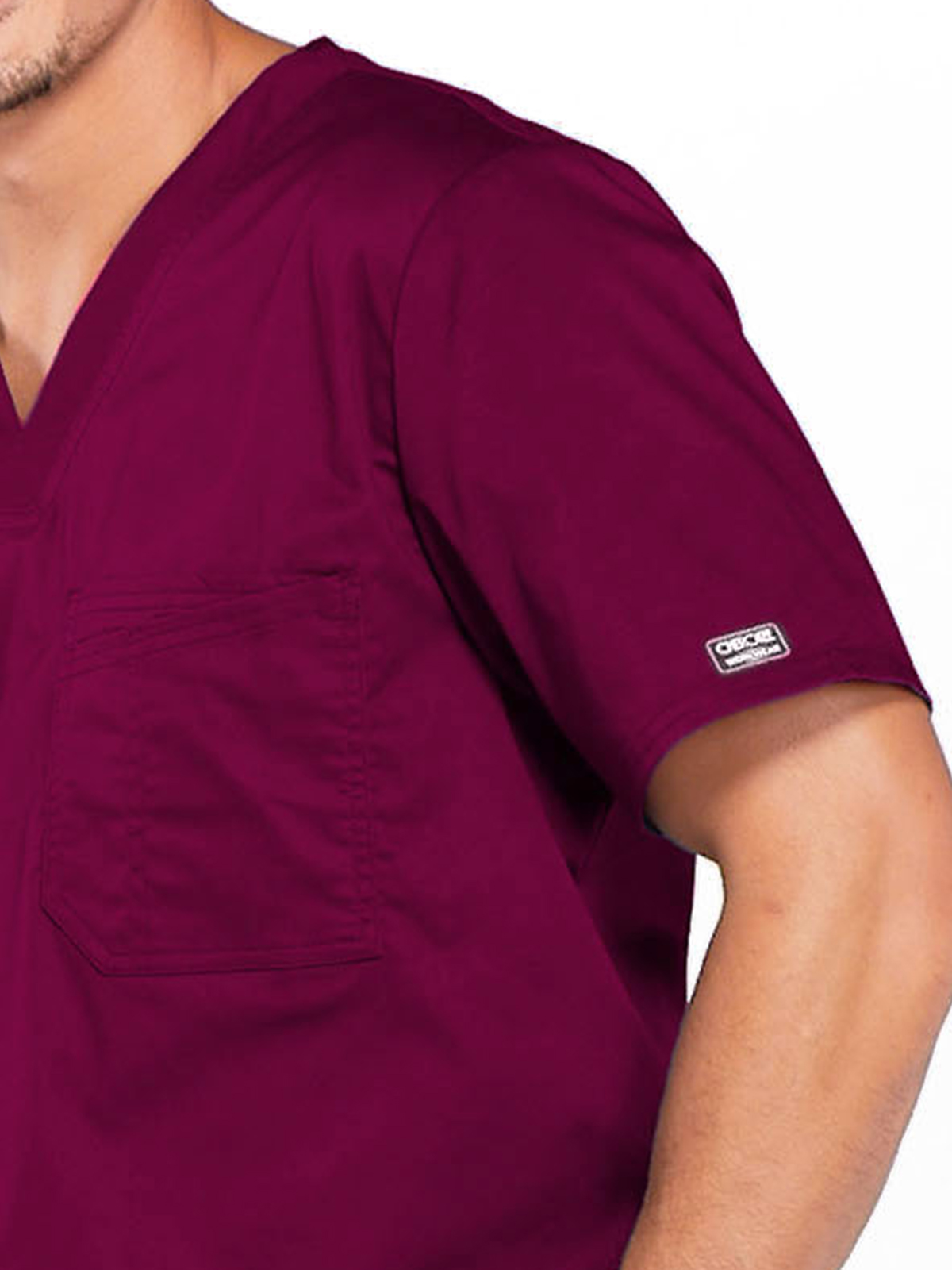 Cherokee - Workwear Core Stretch - Men's 1-Pocket Tuckable V-Neck Top 33