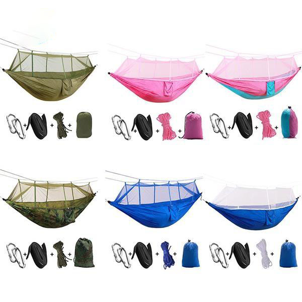 Outdoor Mosquito Net Hammock 2