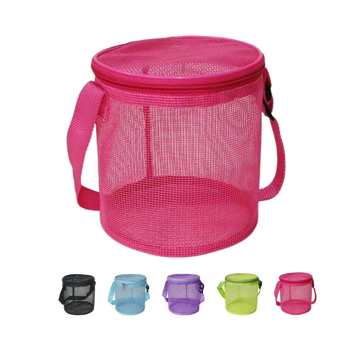 Nylon Mesh Bag with 6.7 Inch Lightweight Breathable Body 5