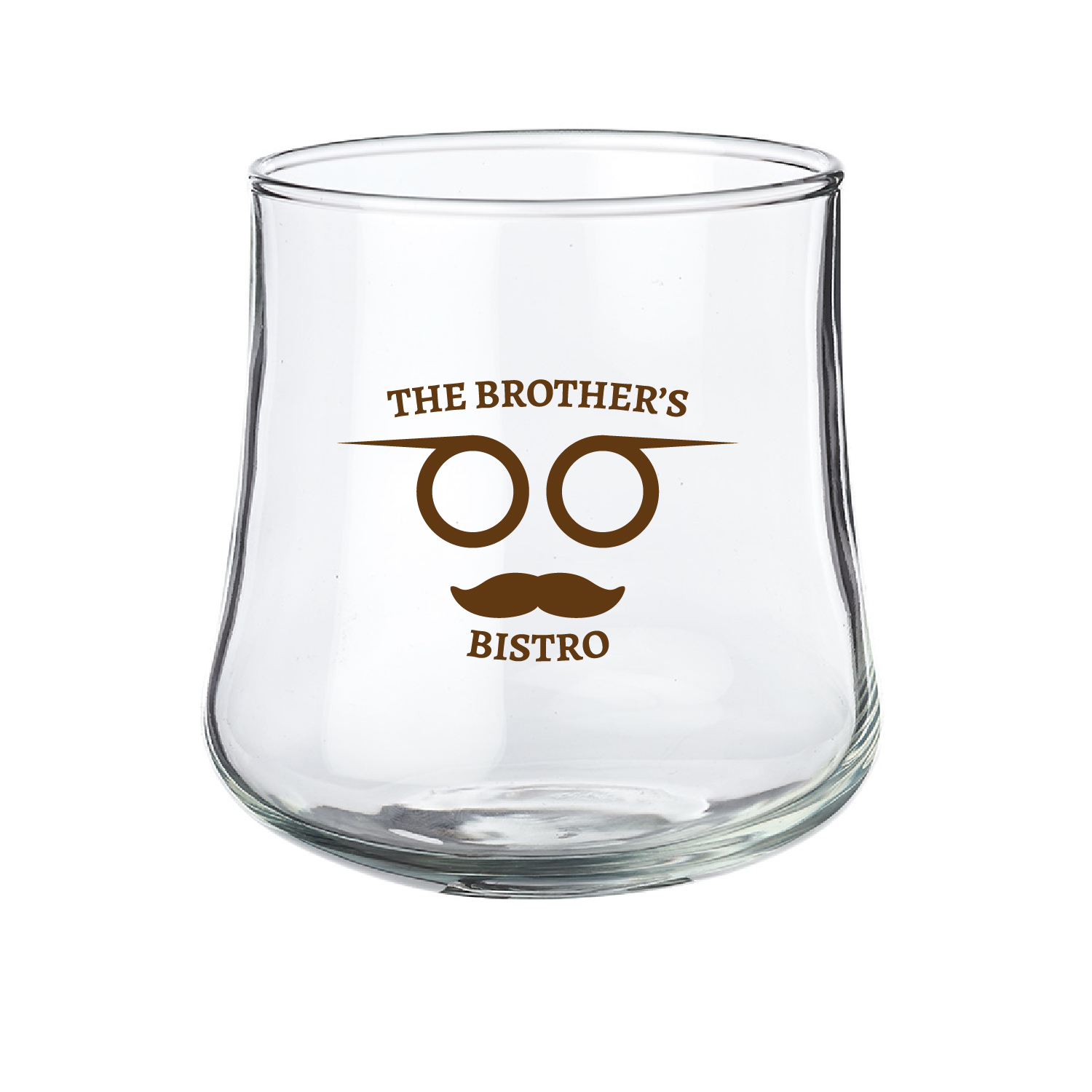11 oz. Belle Stemless Glasses (1 Color Imprint) 6