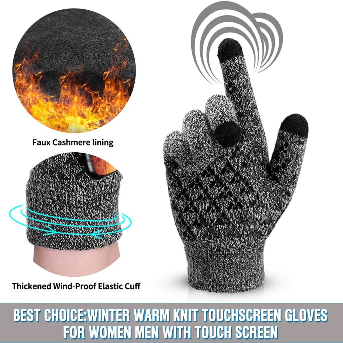Winter Warm Touchscreen Gloves For Men And Women 4