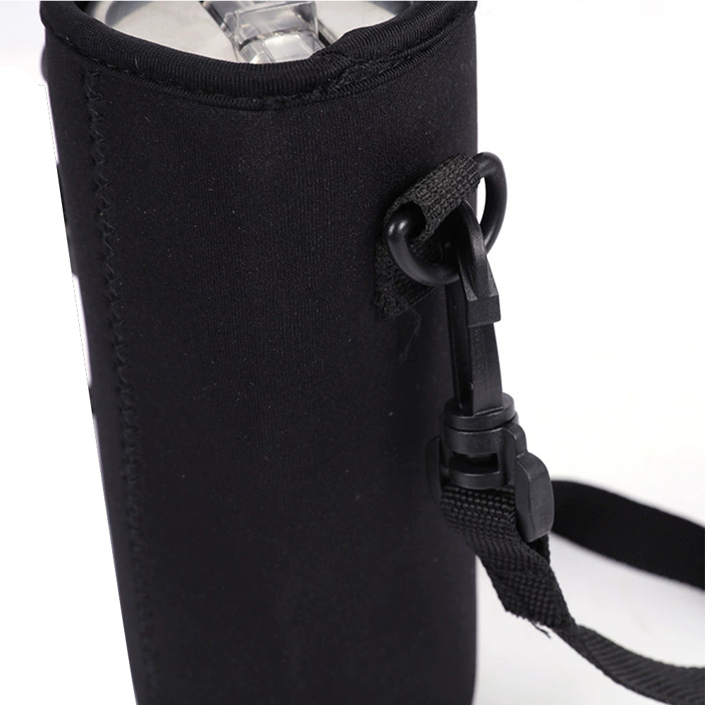 550ML Neoprene Bottle Wrapper Glass Holder with Lanyard 5
