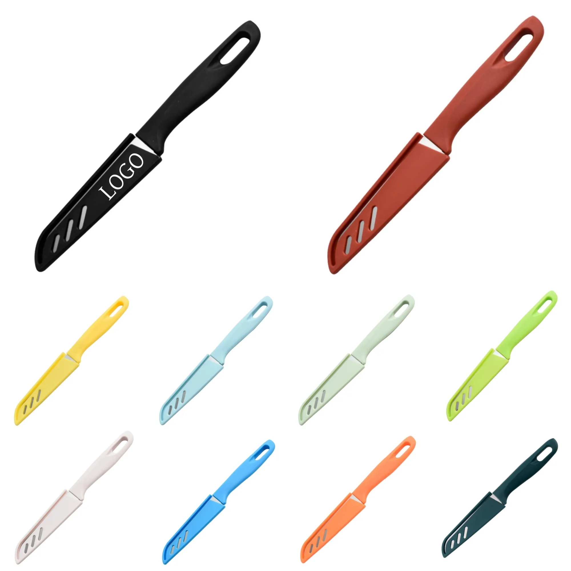 3.3-Inch Stainless Steel Paring Knife With Cover 7