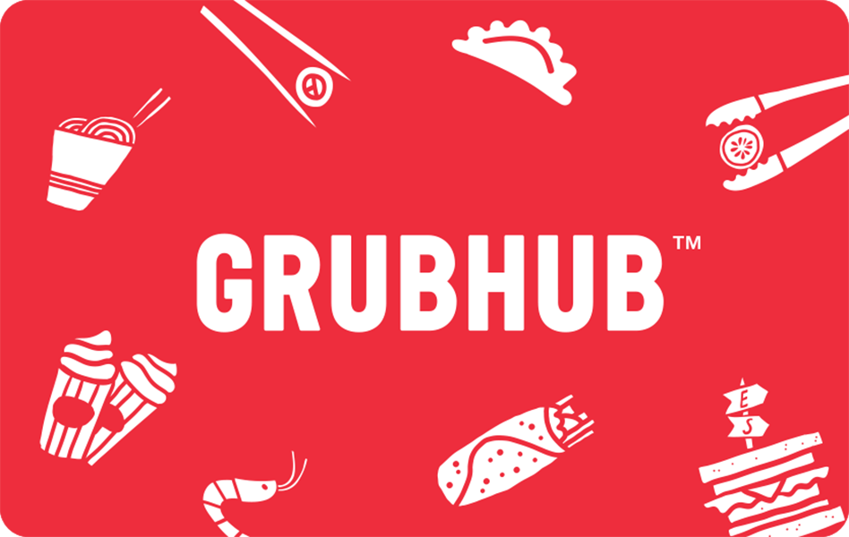 15 Dollar Grubhub Gift Card 1
