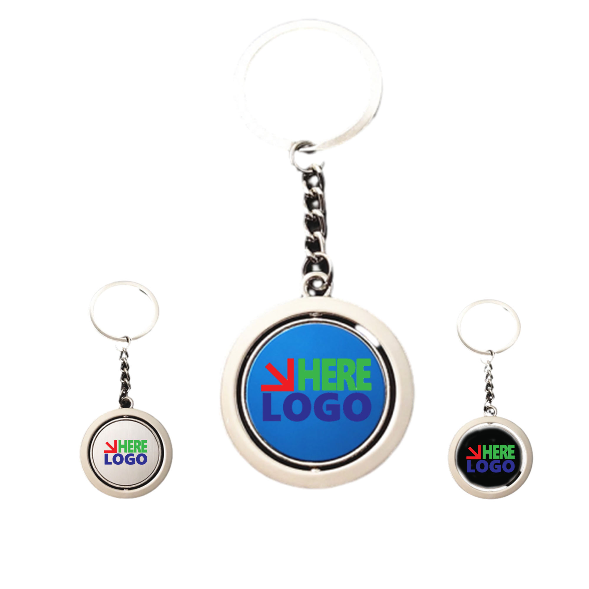 Alloy Metal Decompression Keychain 2