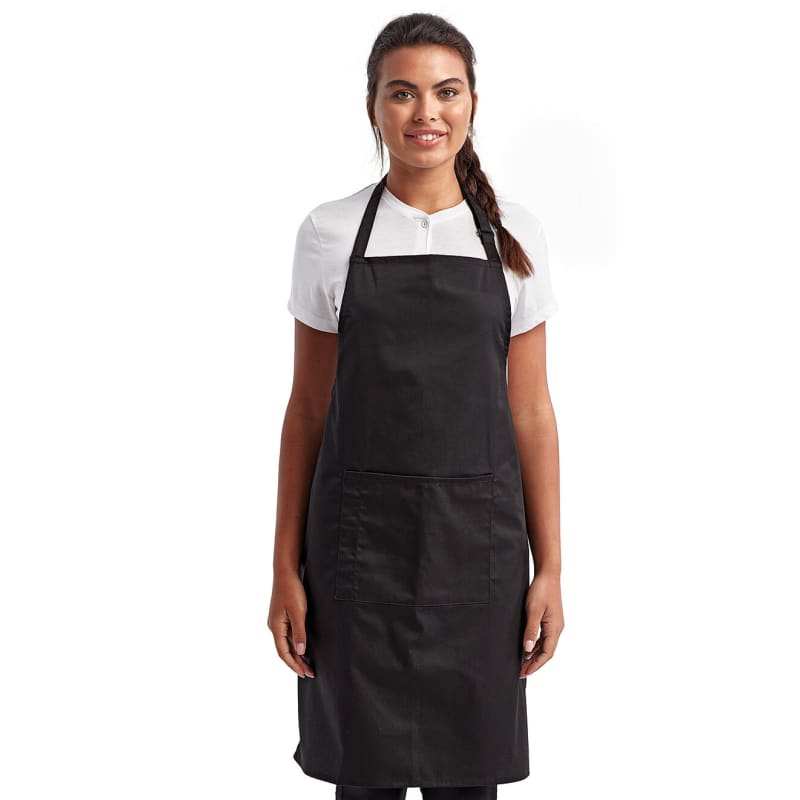 Artisan Collection By Reprime Unisex 'Colours' Recycled Bib Apron With Pocket 109