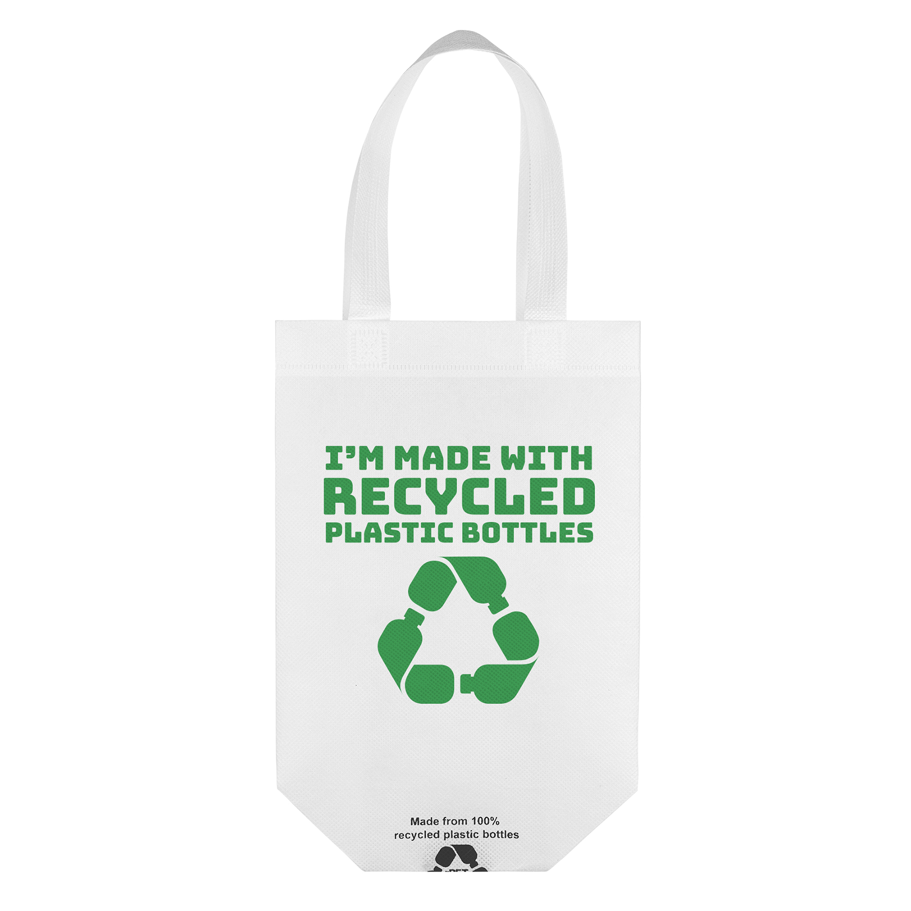 Lake™- R-PET Non-Woven Totes - Screen Print 1