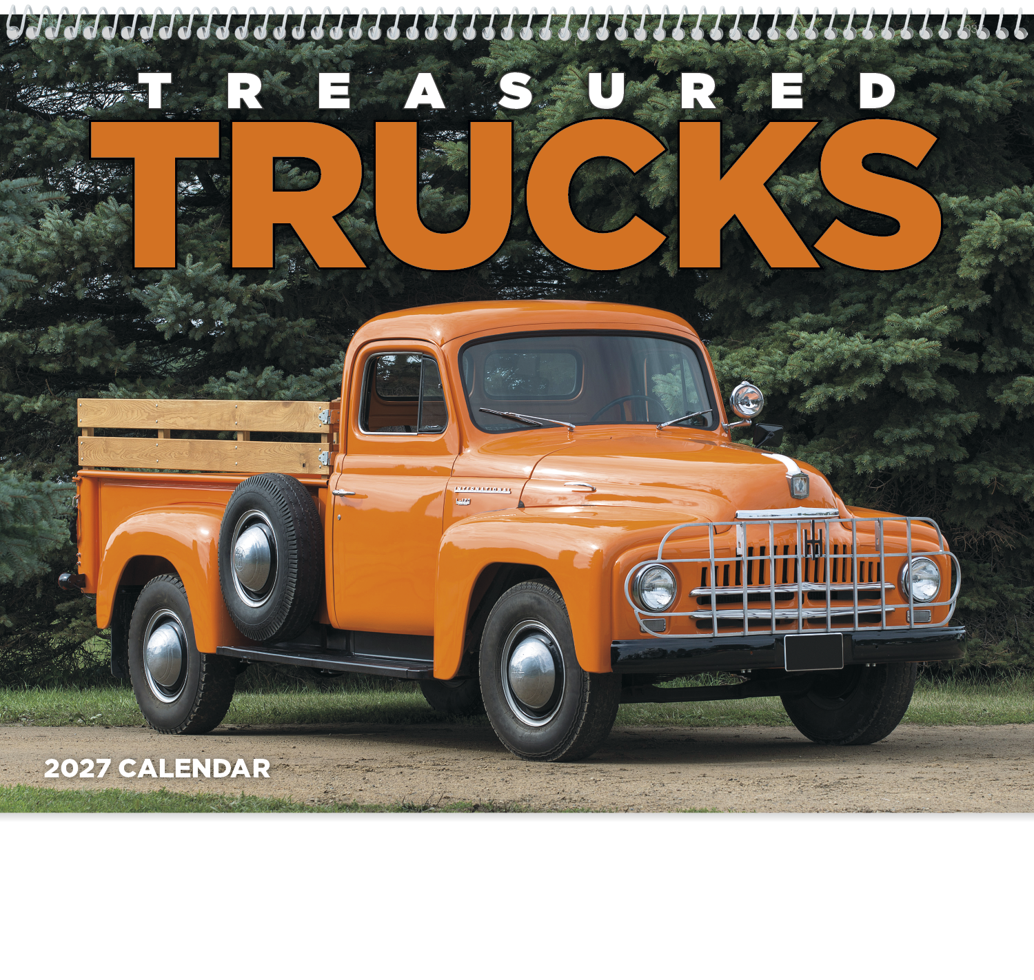 Good Value™ Treasured Trucks - Spiral Calendar 23