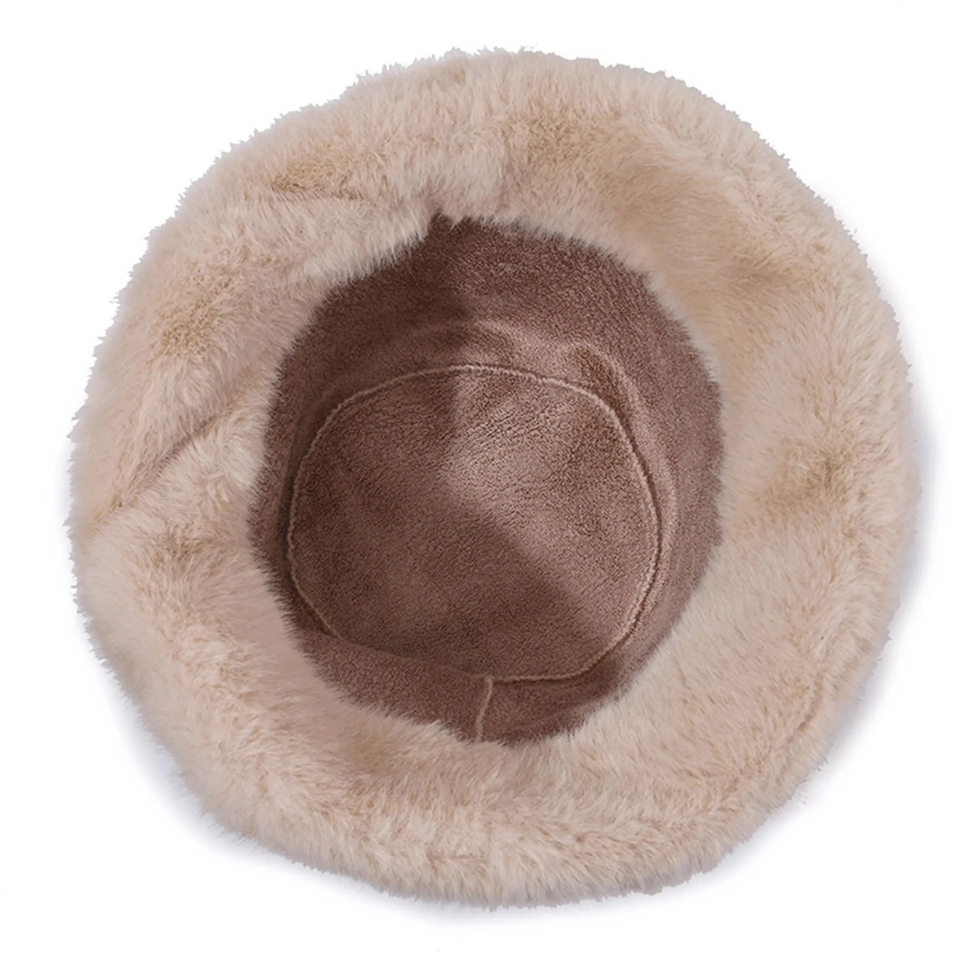 Winter Faux Fur Bucket Hat 2