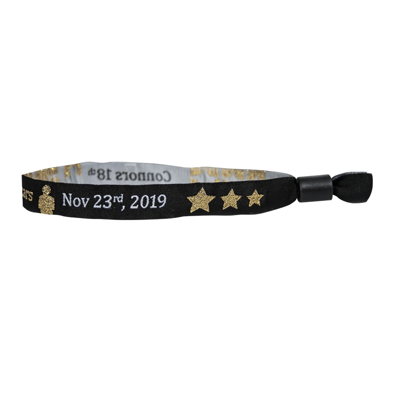 Custom Woven Cloth Wristbands 19