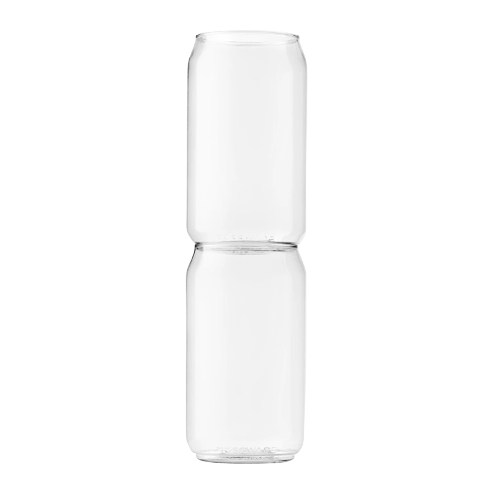 12oz Plastic Can Glass 4