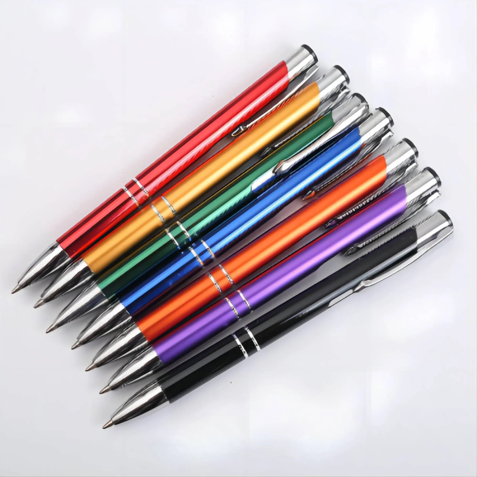 Metal Press Ballpoint Pen MOQ 100PCS 2