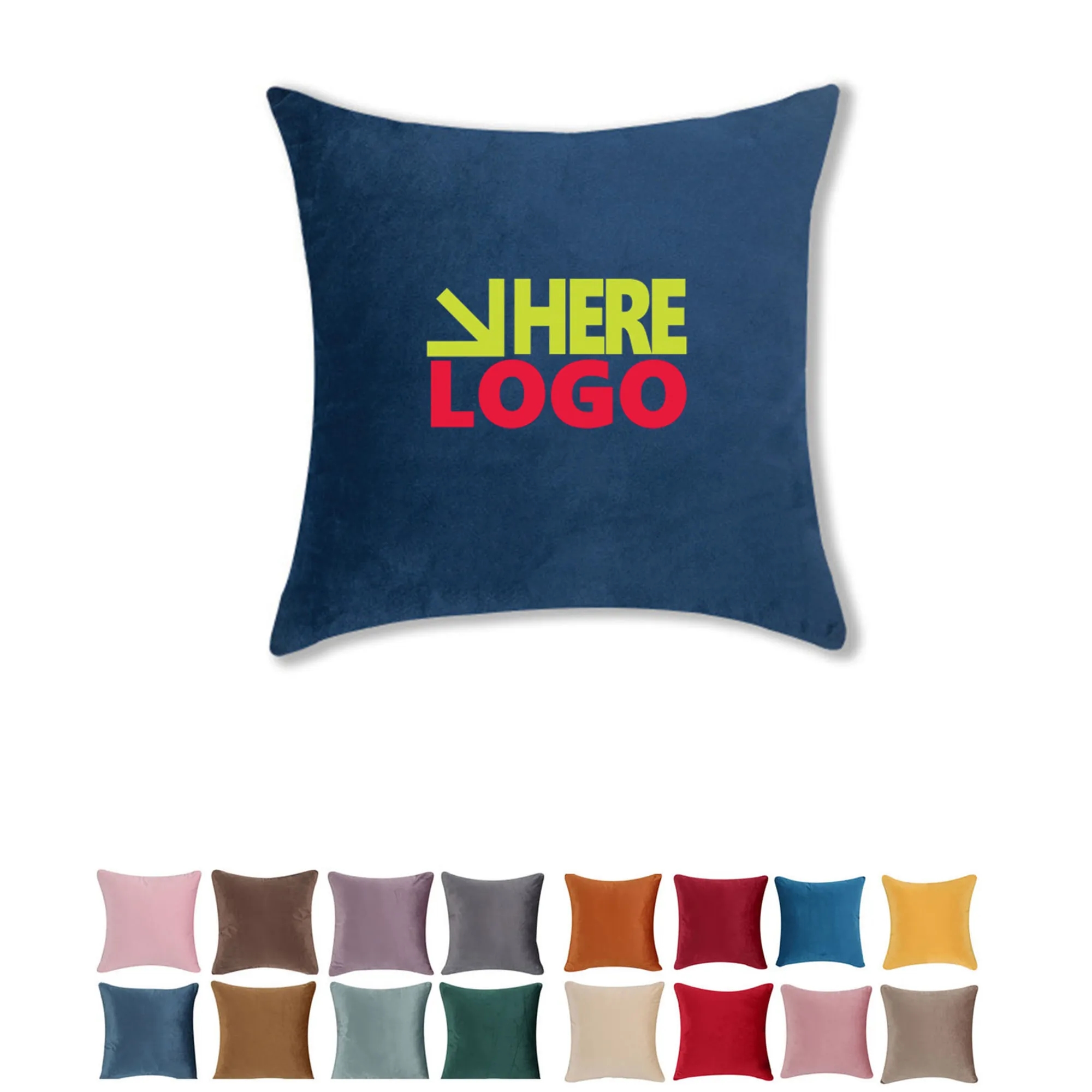 Cushion Velvet Pillow Case 3