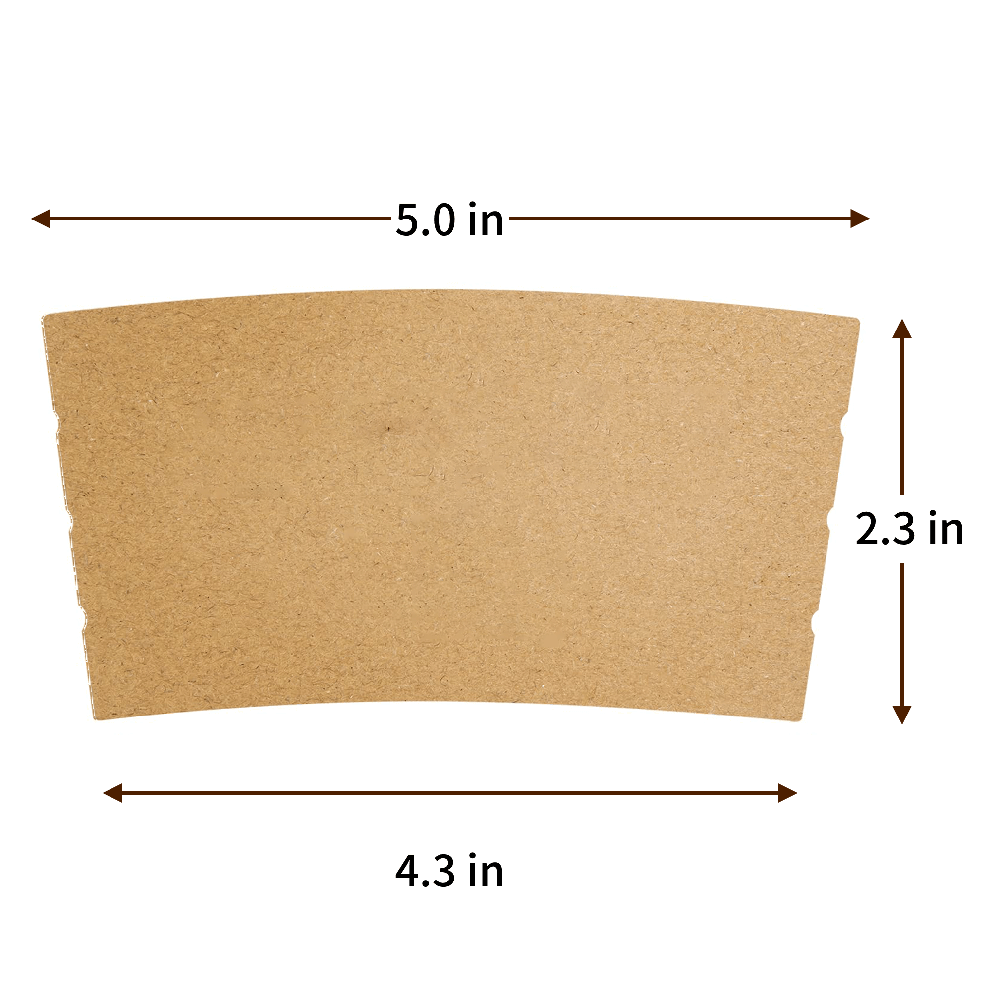Custom-Made Premium Kraft Paper Cup Sleeves 2