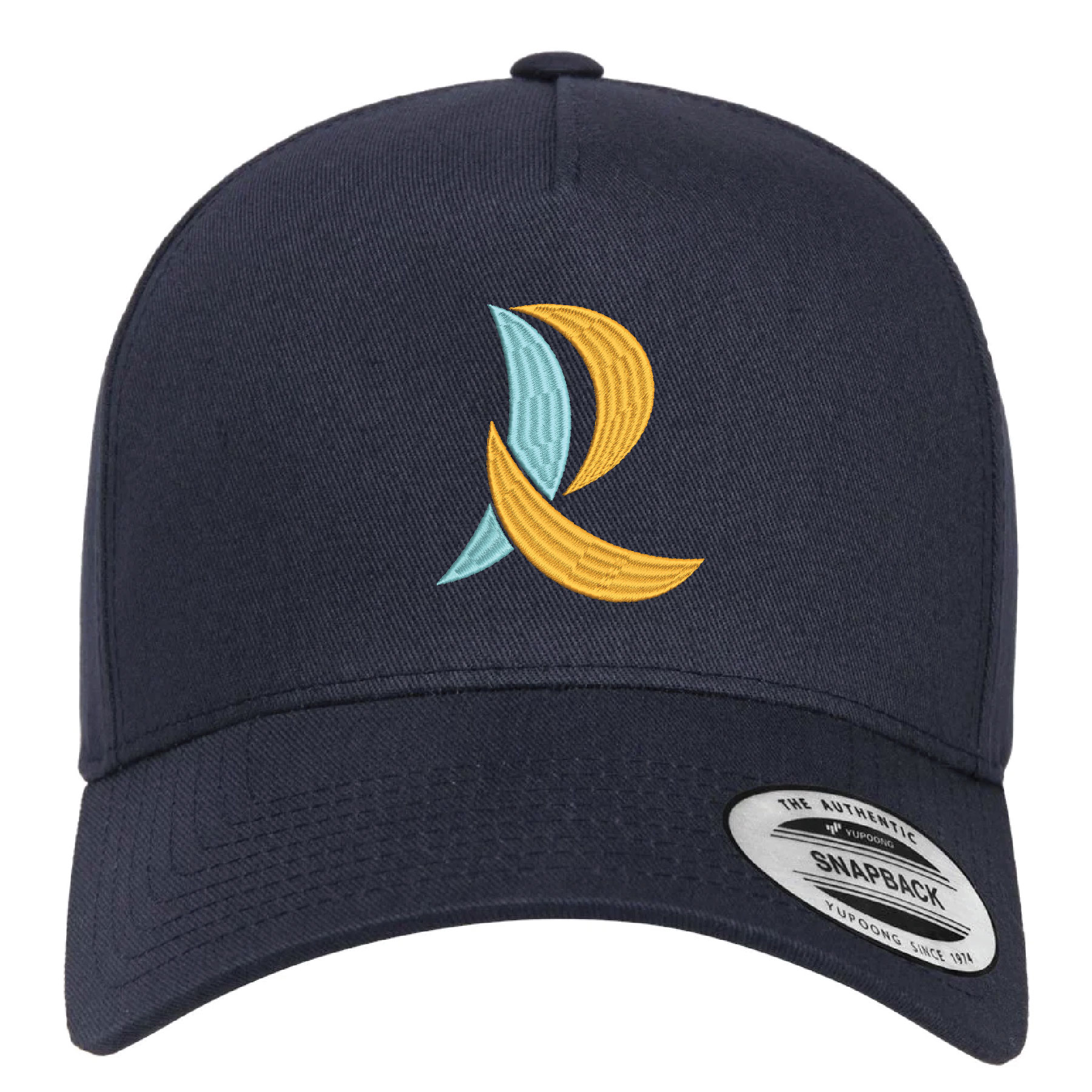 Yupoong 5079 YP Classics – Cotton Blend Retro Trucker Hat with Leatherette Patches or Embroidery