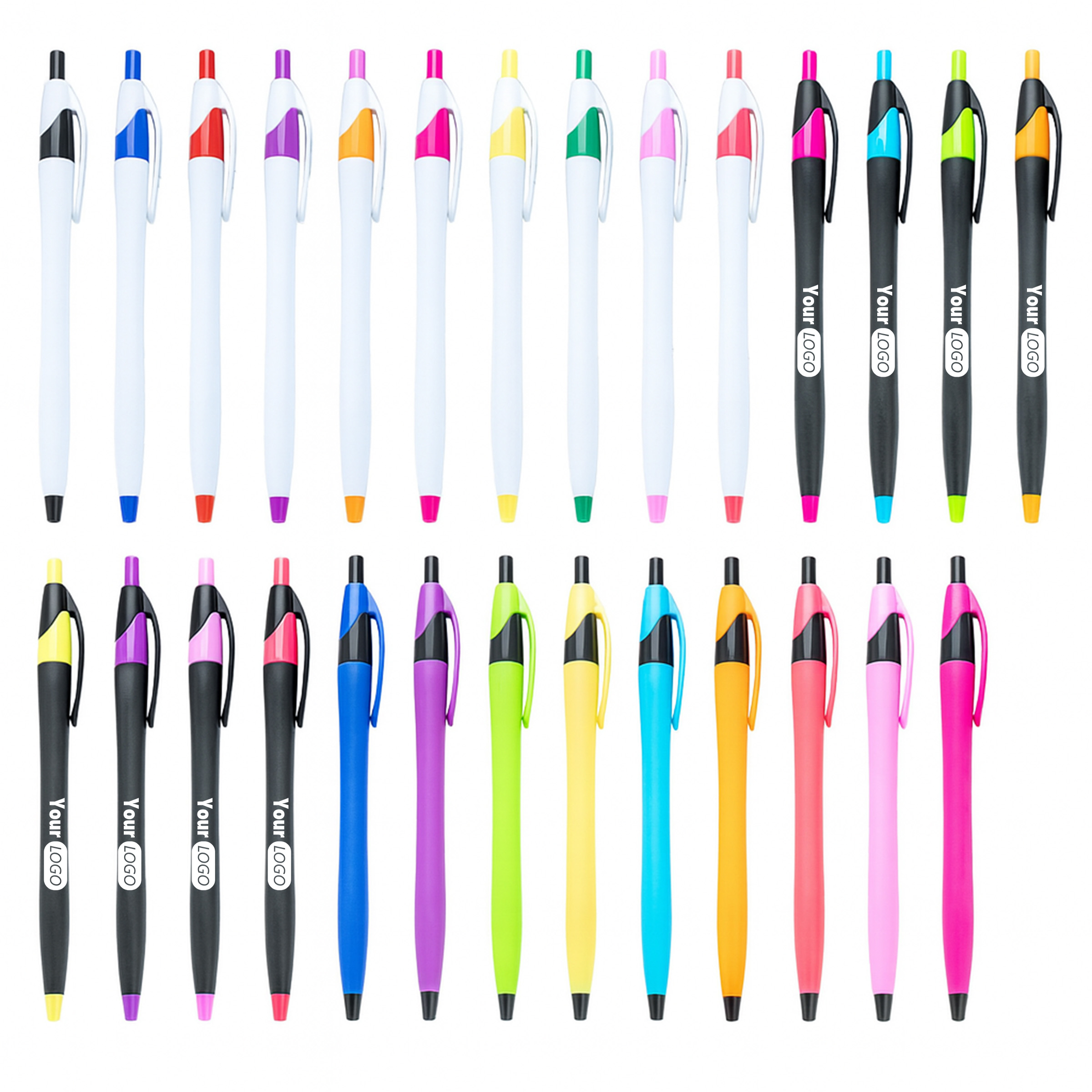 Colorful Retractable Ballpoint Pen 1