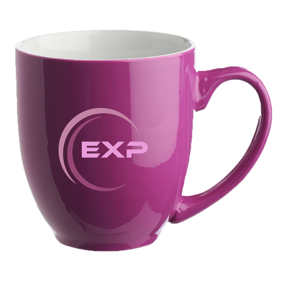 16 oz. Fluorescent Bistro Personalized Mug 5
