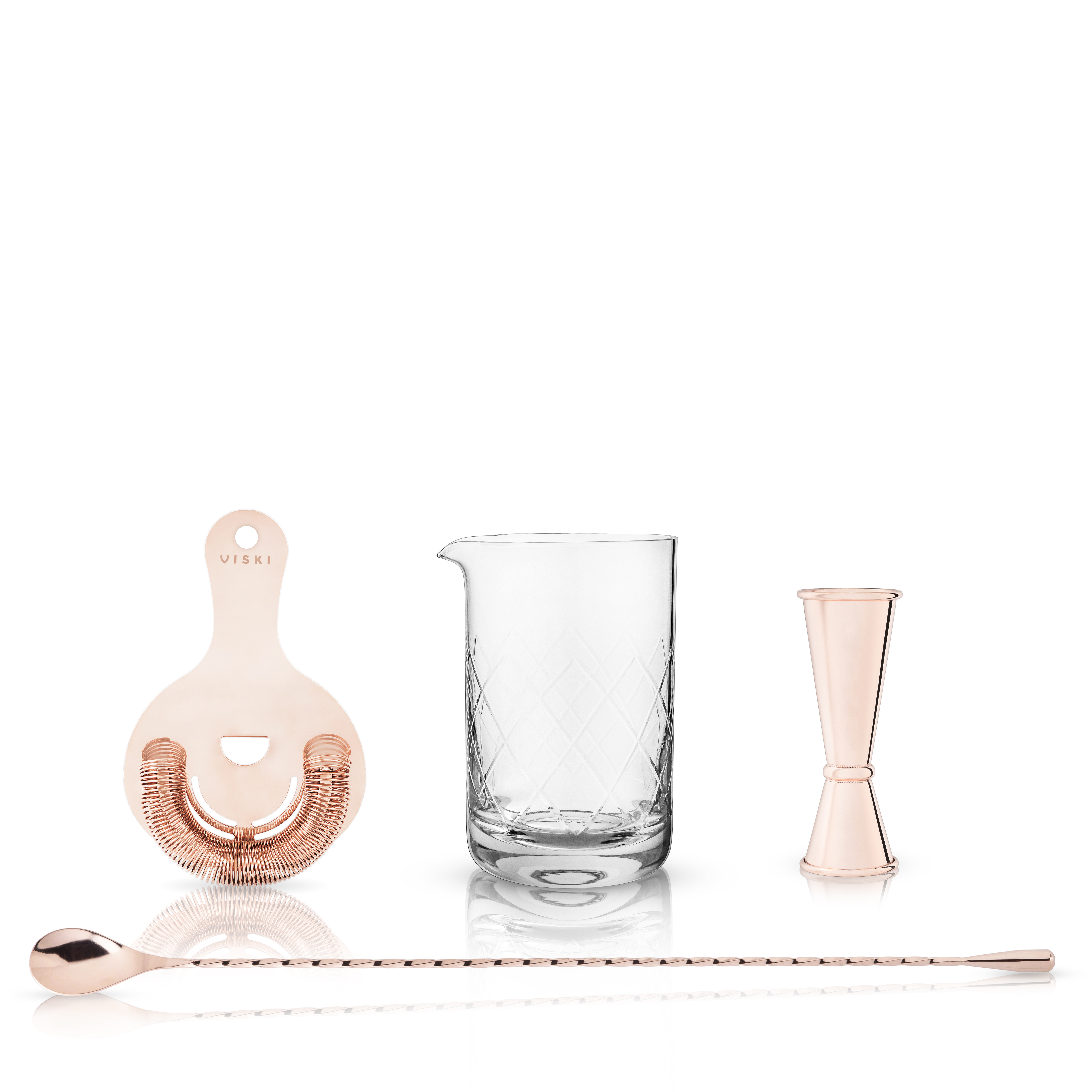 Viski® 4-Piece Mixologist Barware Set 7