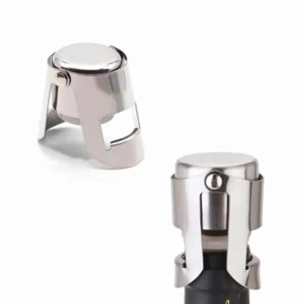 Stainless Steel Champagne Wine Bottle Stopper 2