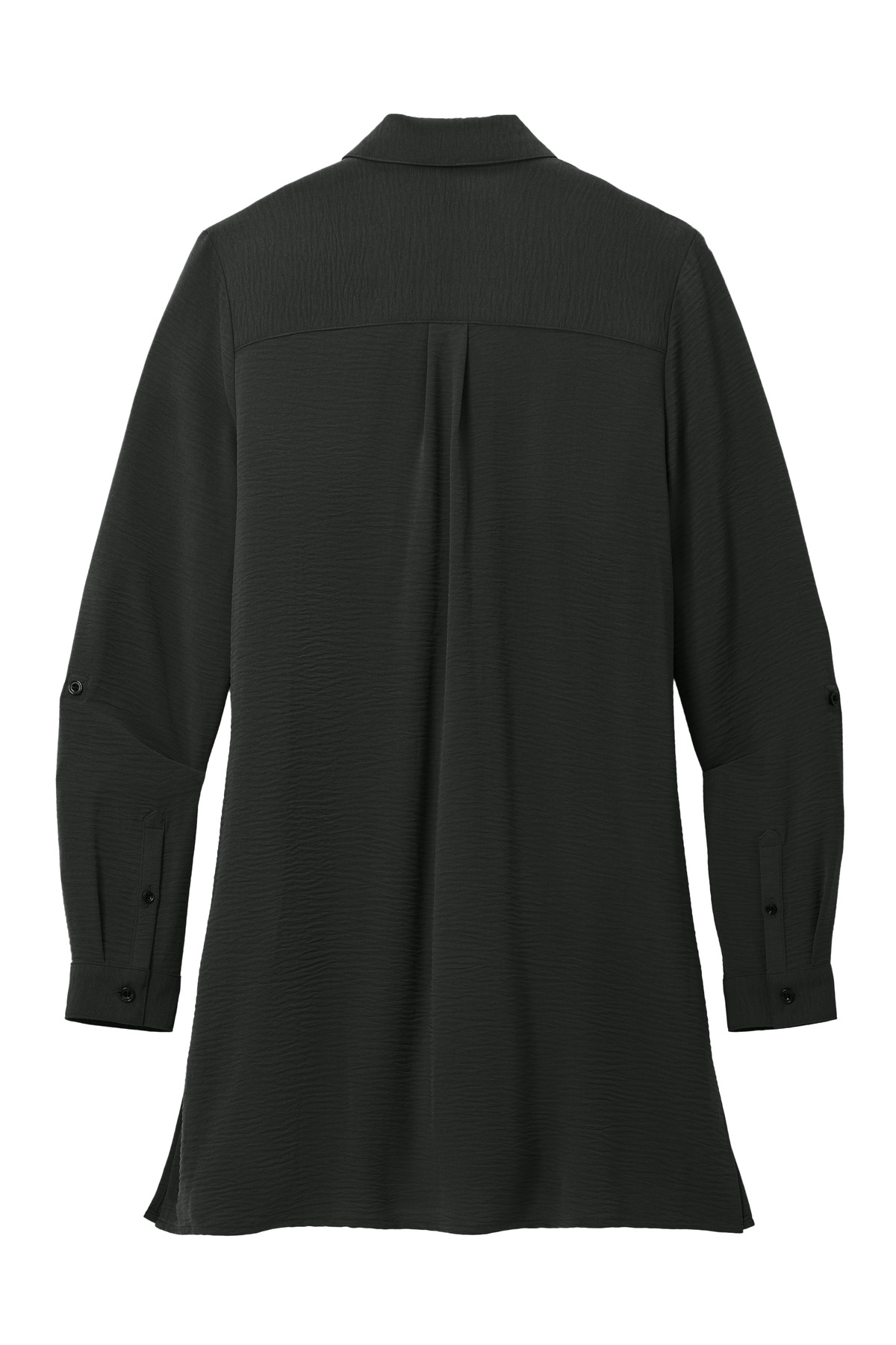 Women's Textured Crepe Long Tunic