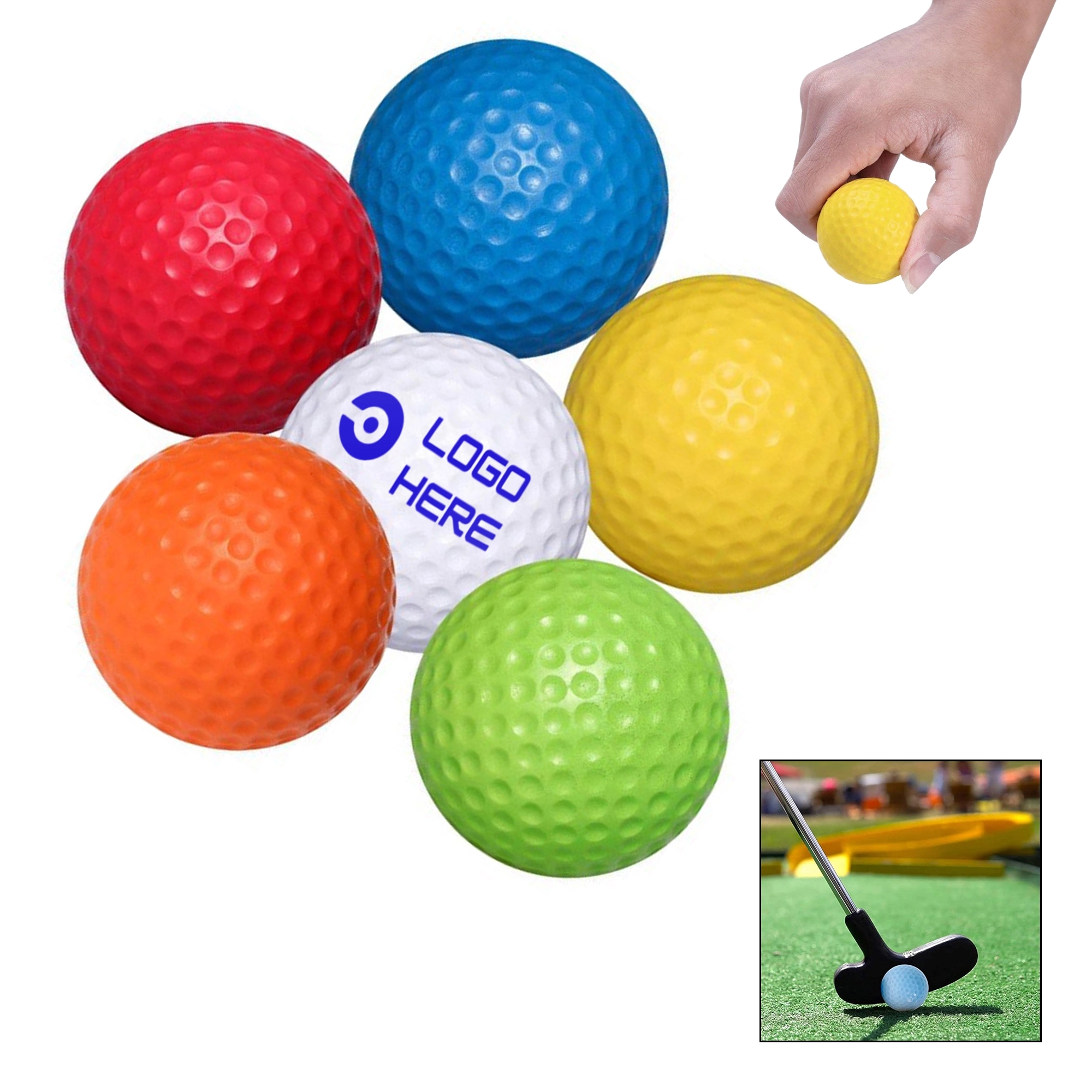 Foam Golf Practice Balls 1