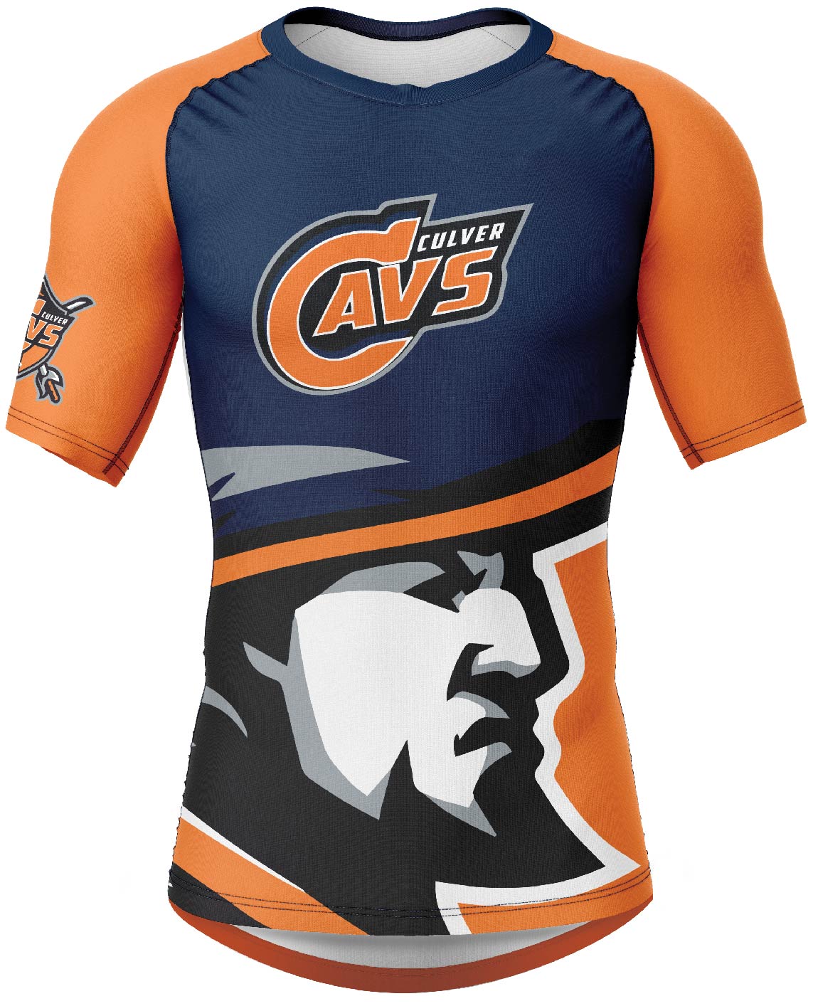 Men's Takedown Short Sleeve Compression Top w/ Extended Tail 2