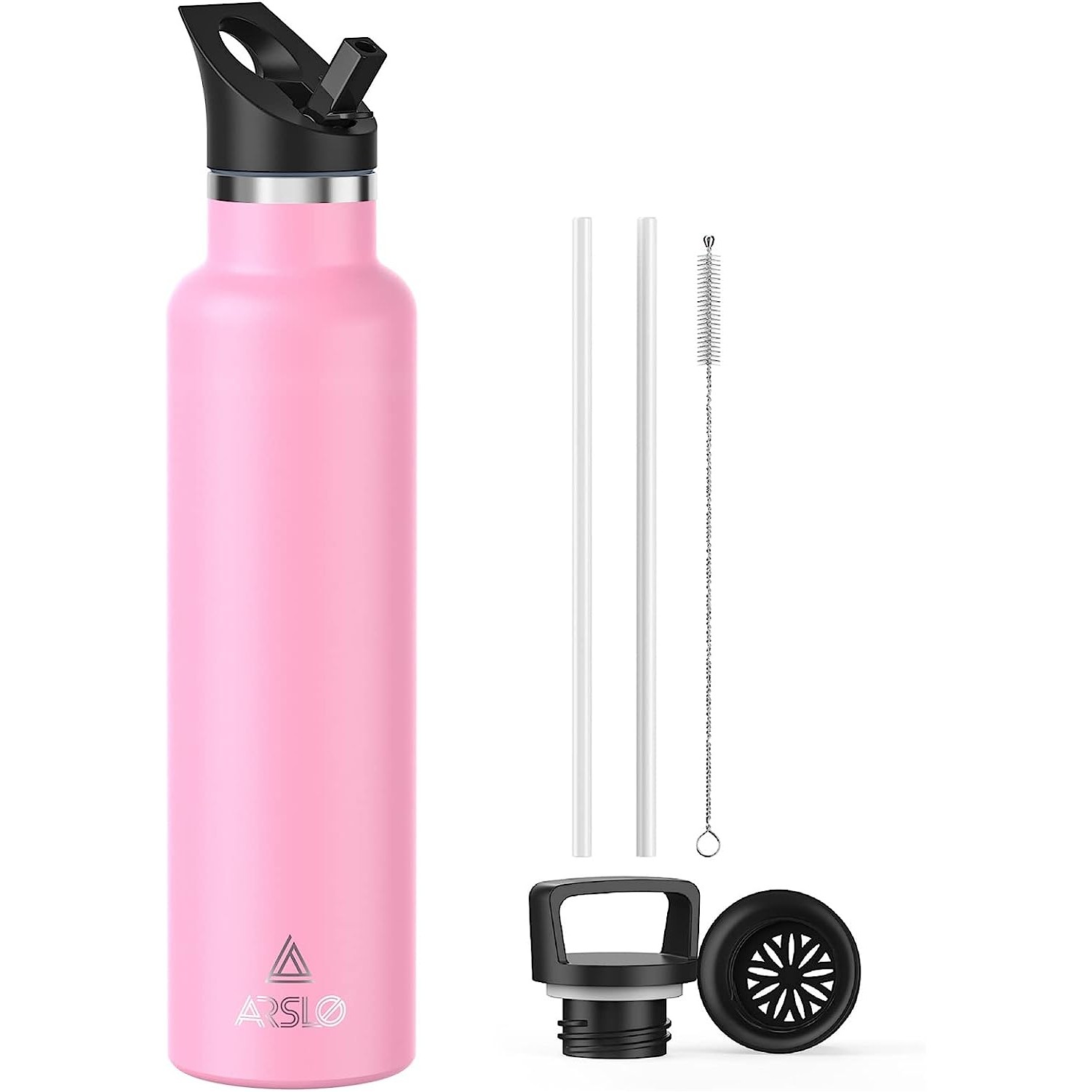 Sport standard mouth metal water bottle, Stainless Steel Double Wall Water Bottles, Vacuum Insulated 2