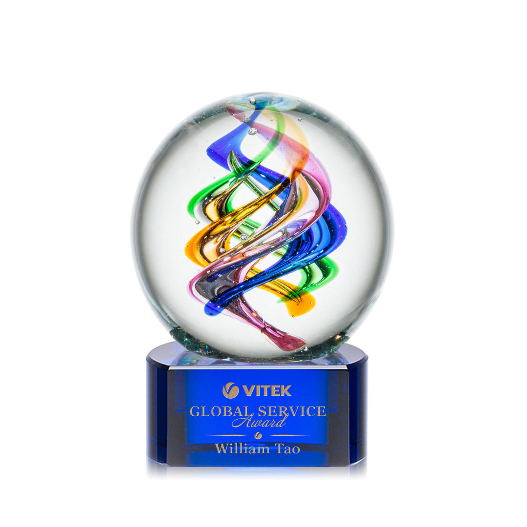 Galileo Award on Paragon Base - Blue 8