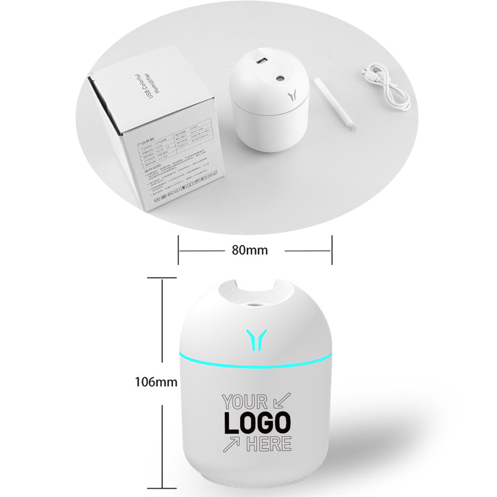 Mini Air Humidifier w/ Night Light 5