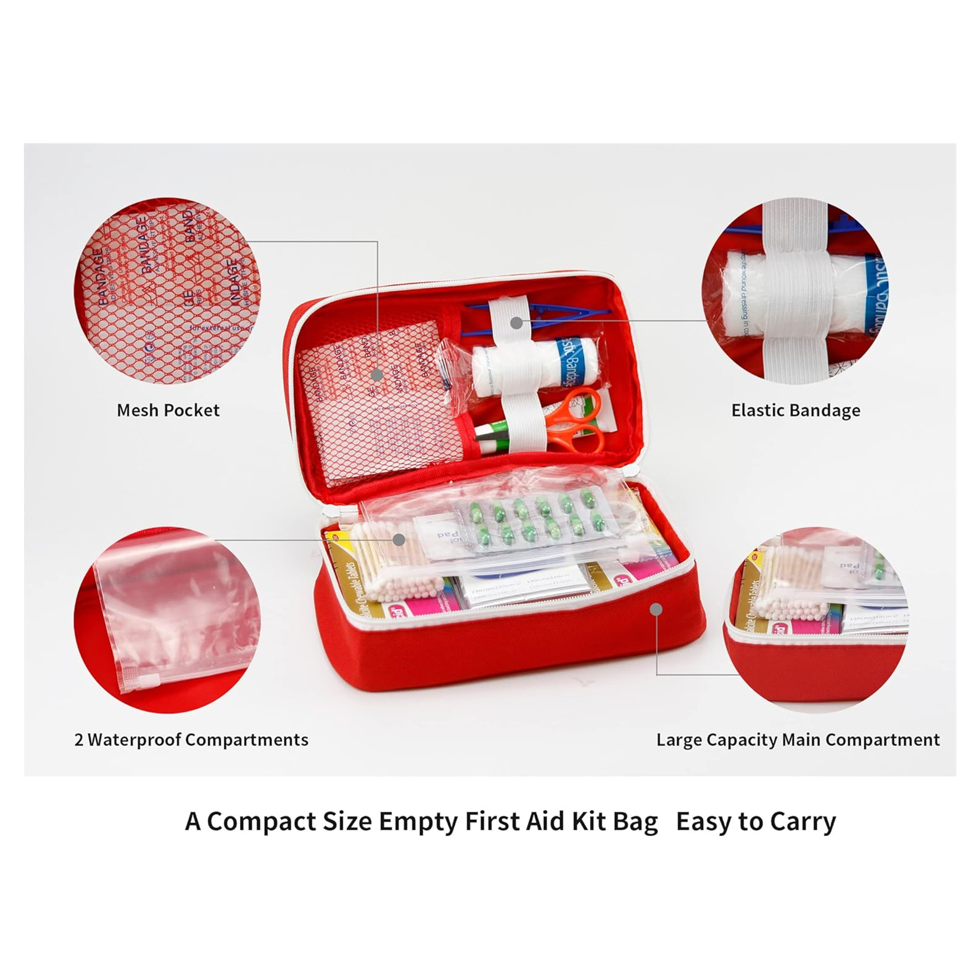 Empty First Aid Kit Bag 3