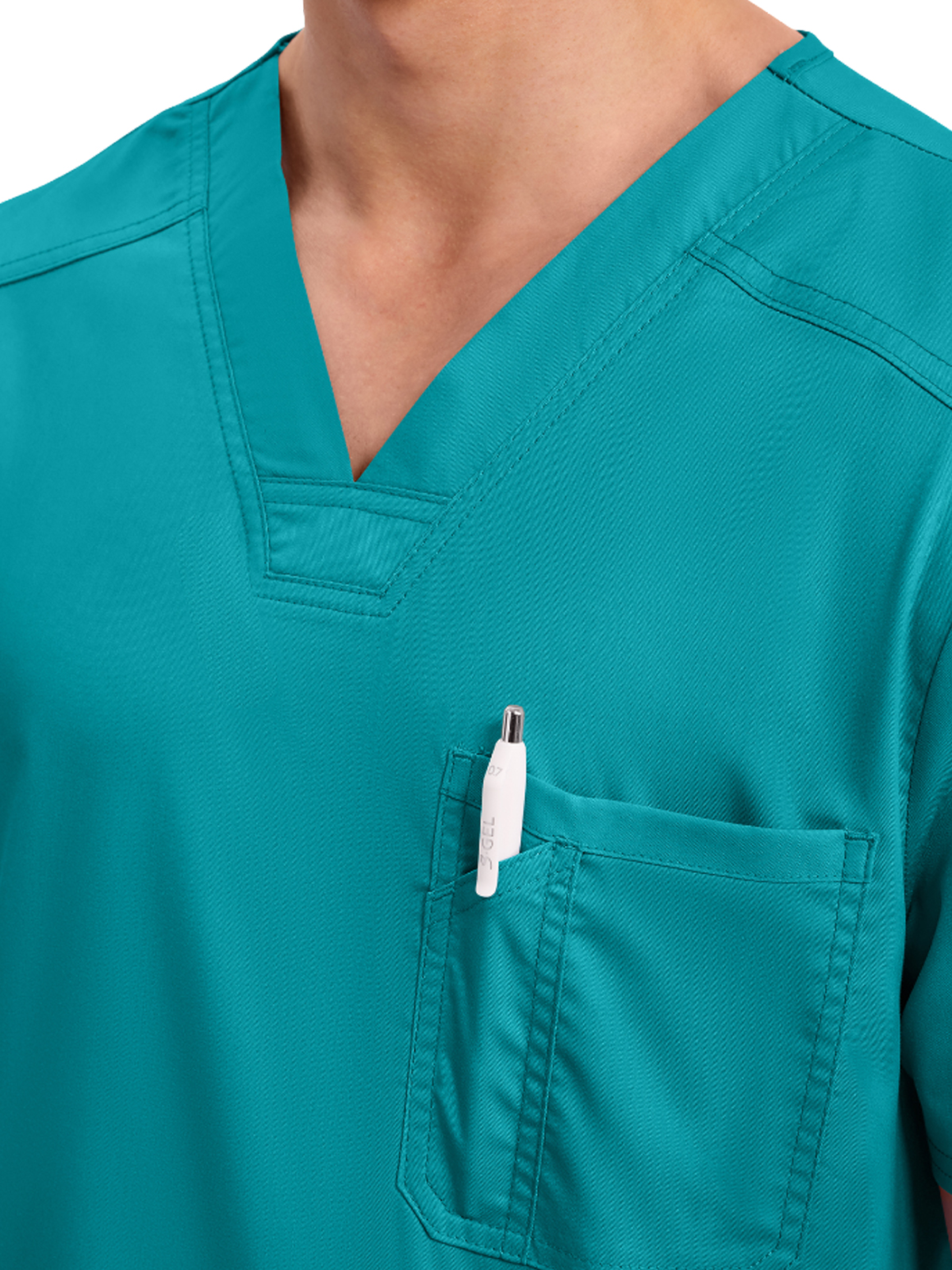Cherokee - Workwear Revolution - Men's 1-Pocket Tuckable V-Neck Top 37
