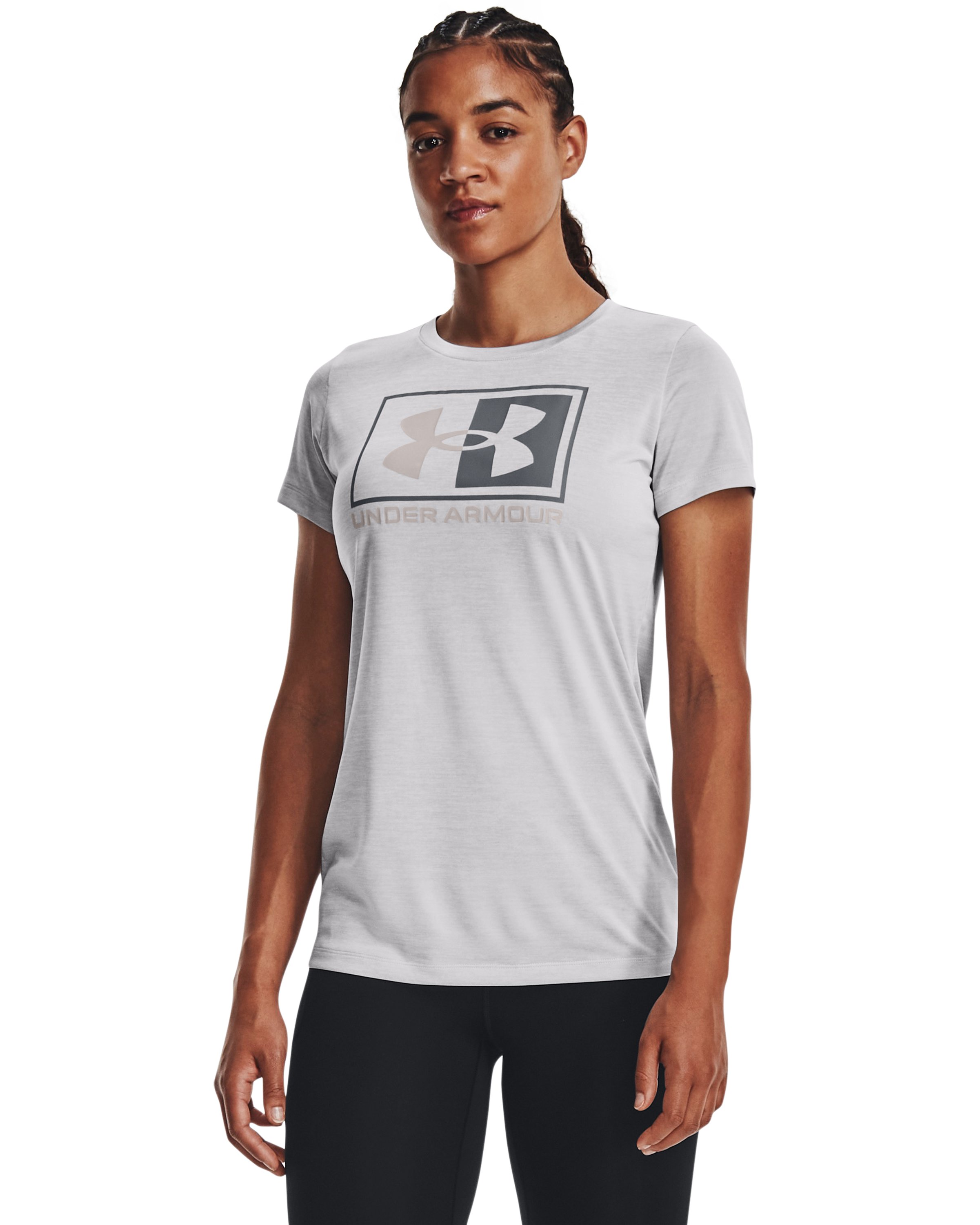 UA Tech Twist Box Women's Short Sleeve 4
