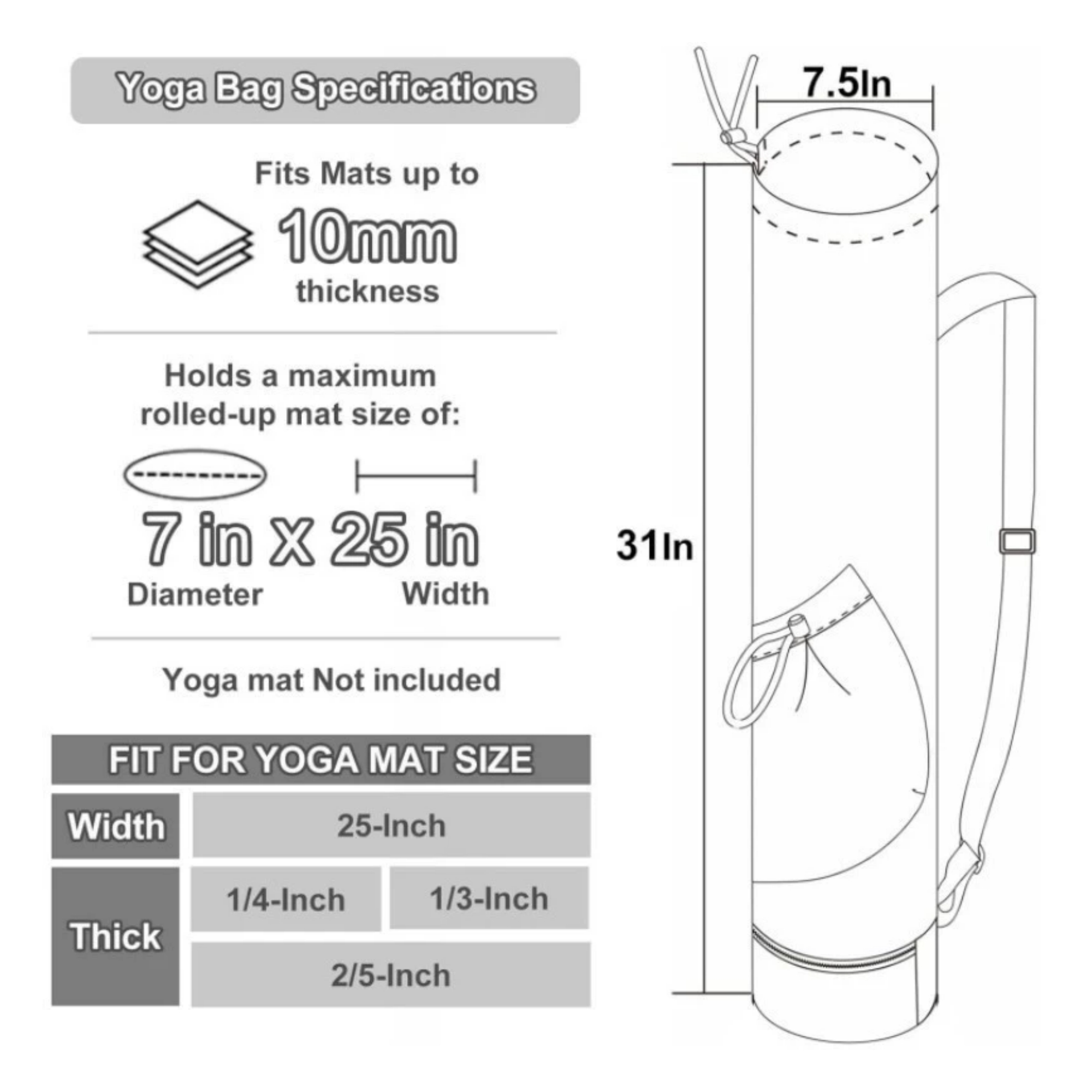 Yoga Mat Bag 6
