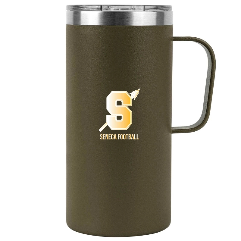 20oz. SS Vacuum Tall Camping Mug W/Handle 6