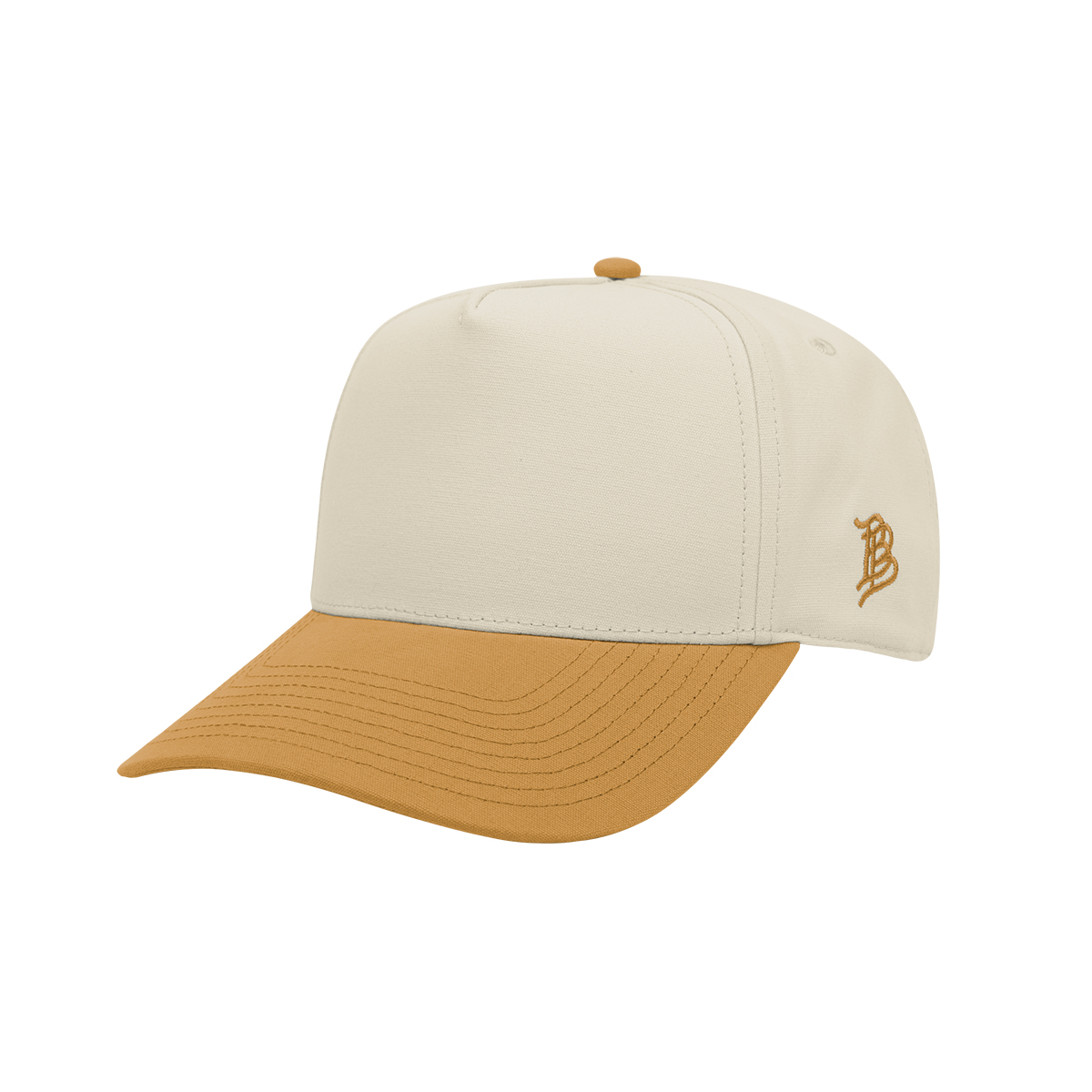 Branded Bills 33510 Bare Curved Two-Tone Canvas Cap 8