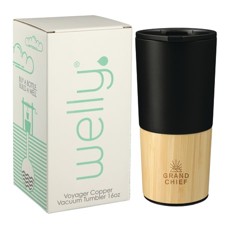 Welly® Copper Vacuum Tumbler 16oz w/ GB 8