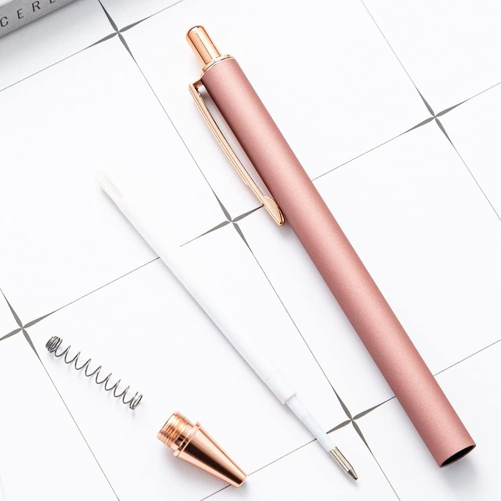 Siena Velvet Pen with Rose Gold Accents 8