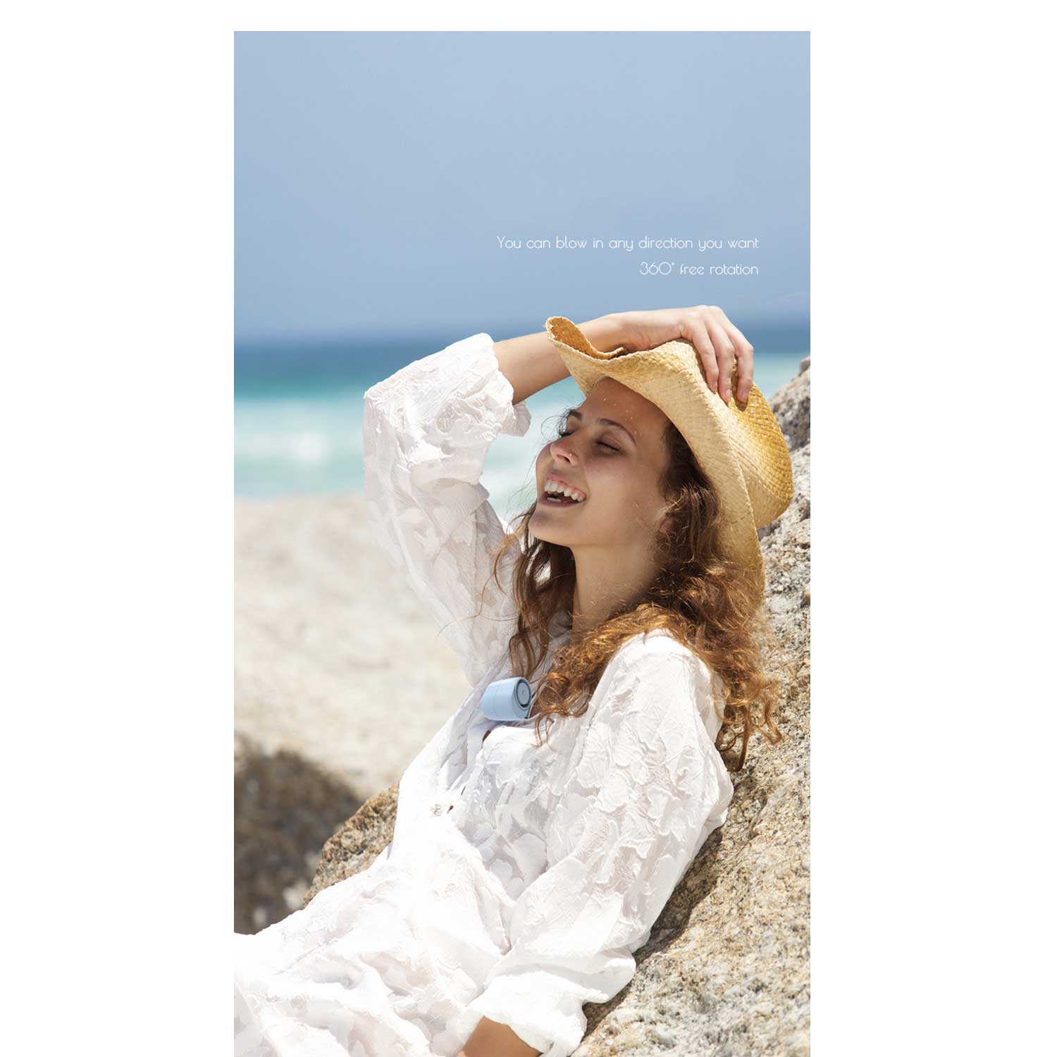 Rechargeable & High-Power Cooling Portable Waist Fan 2