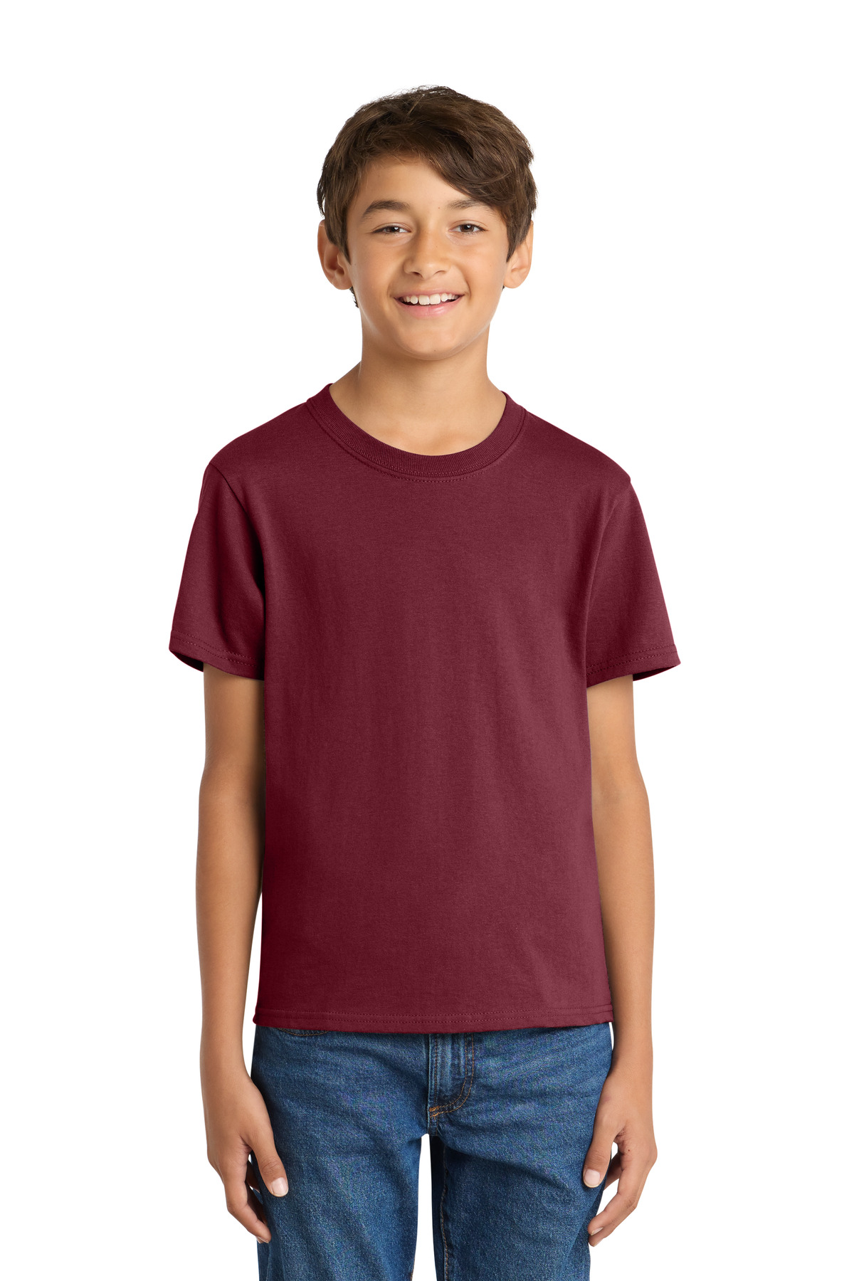 Port & Co Youth Core Cotton Tee. PC54Y 370
