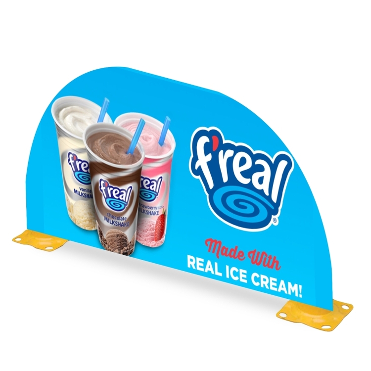 Bollard Skinz™ Double Bollard Cover - 47"W x 21.5"H 1