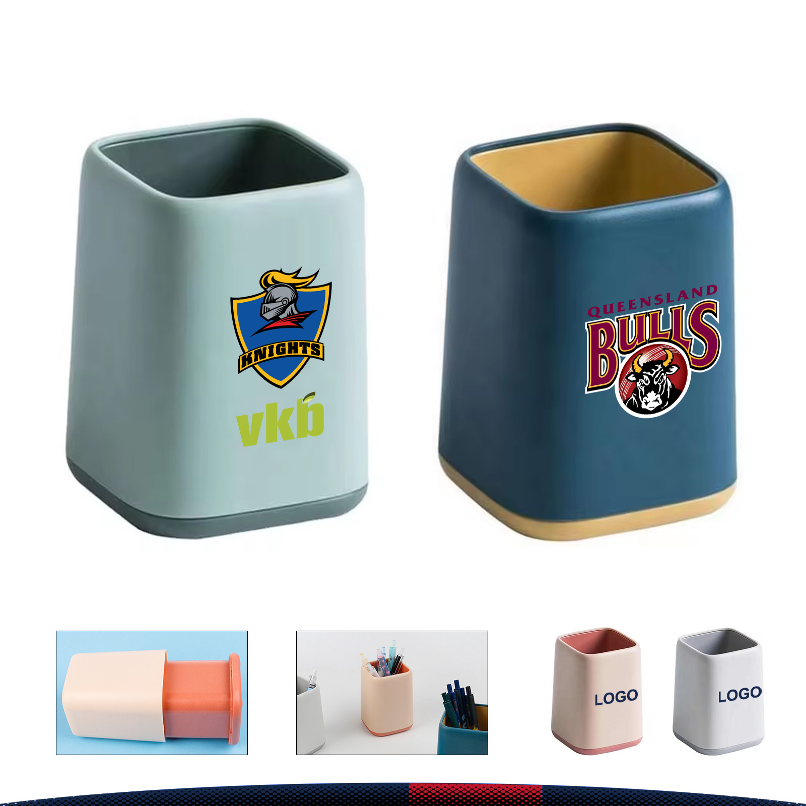 Delusy Bicolor Pen Holder 7