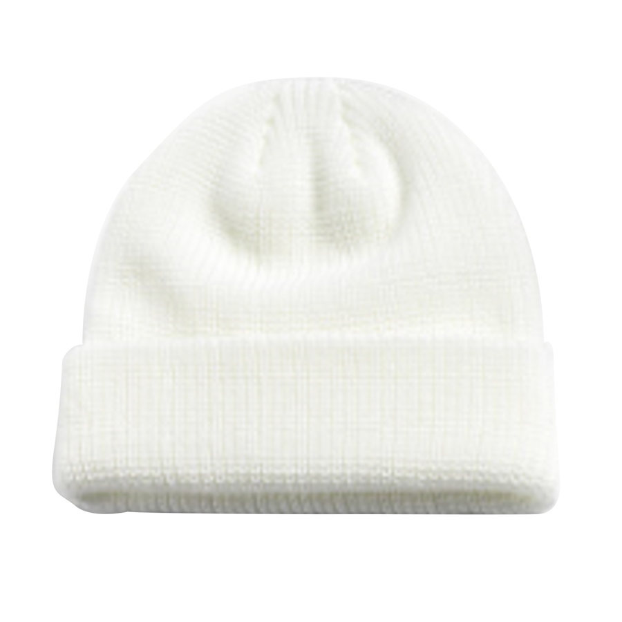 Premium Stock Ribbed Cuffed Short Length Beanie - Acrylic 16