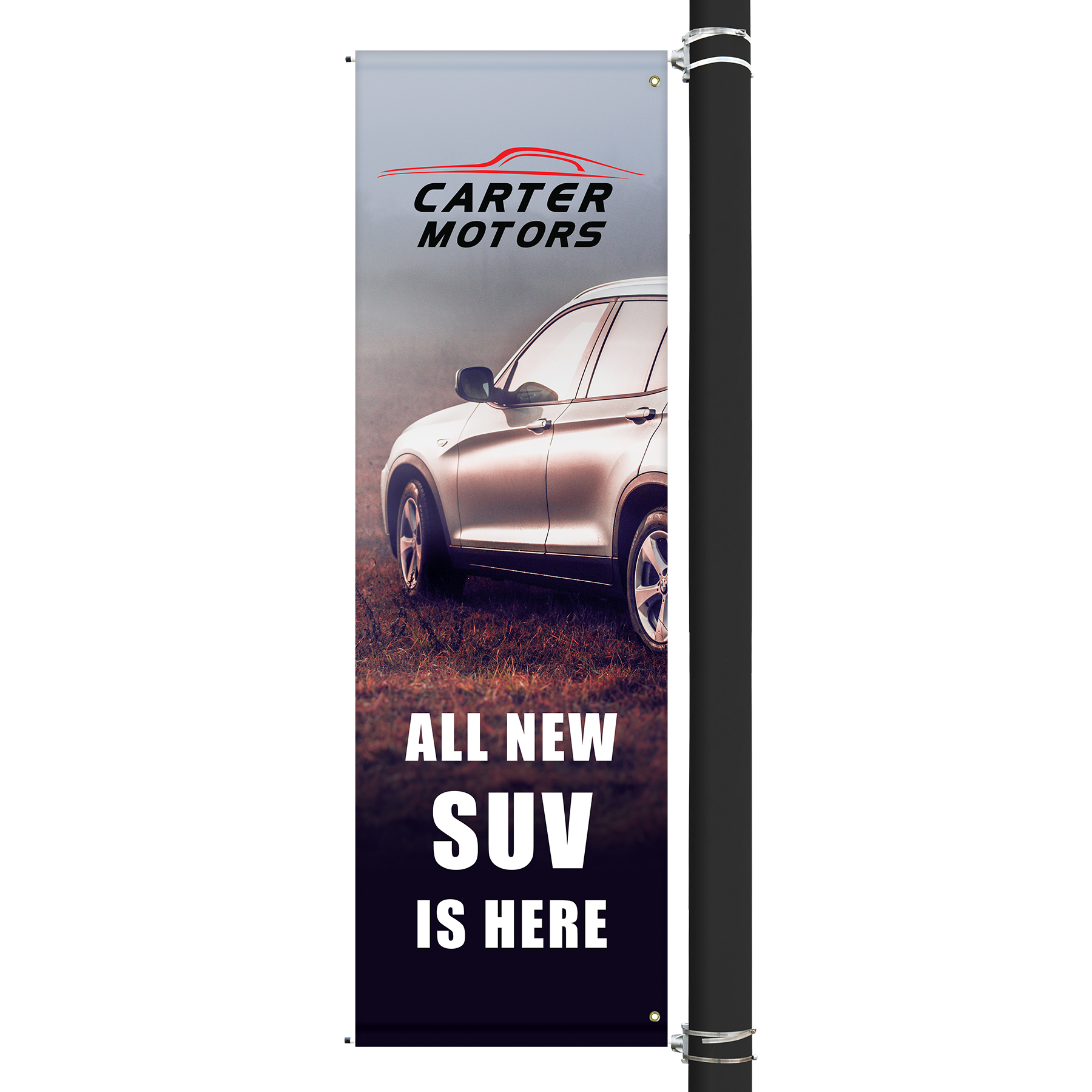 96" x 30" Custom Vinyl Avenue Banners 9