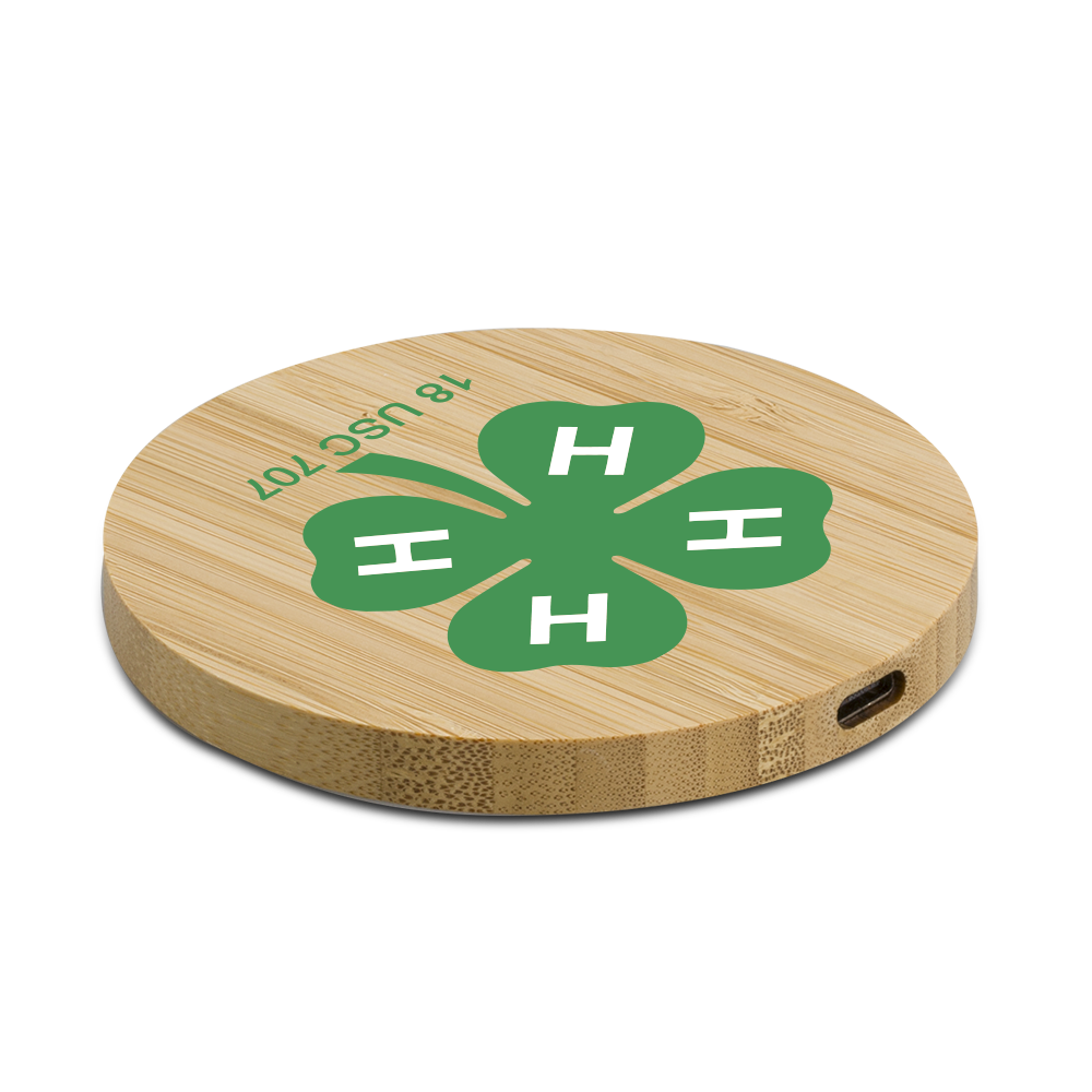 Parkfield 15W Bamboo Eco-Friendly Wireless Charger 2