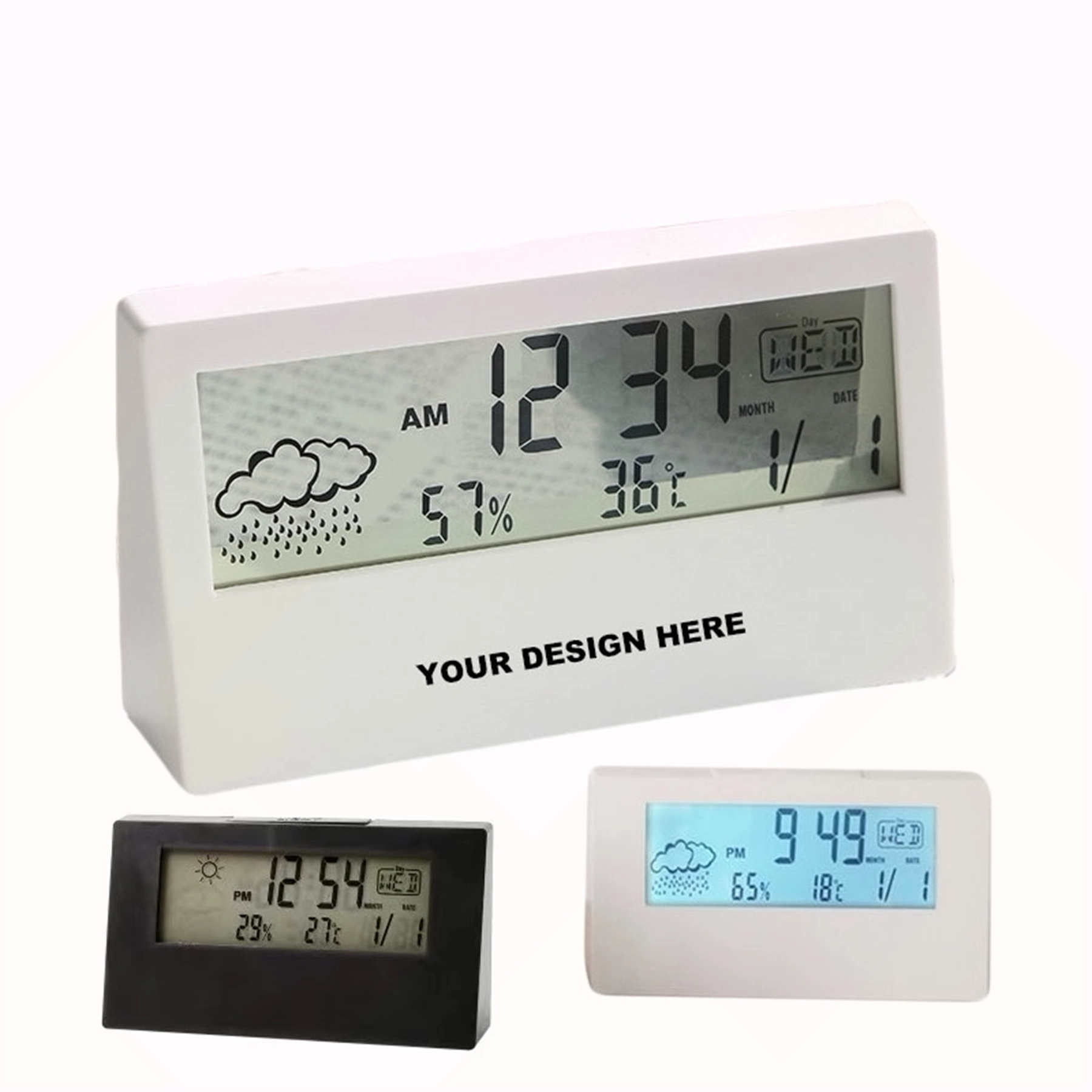 Mini Digital Alarm Clock With Night Light 2
