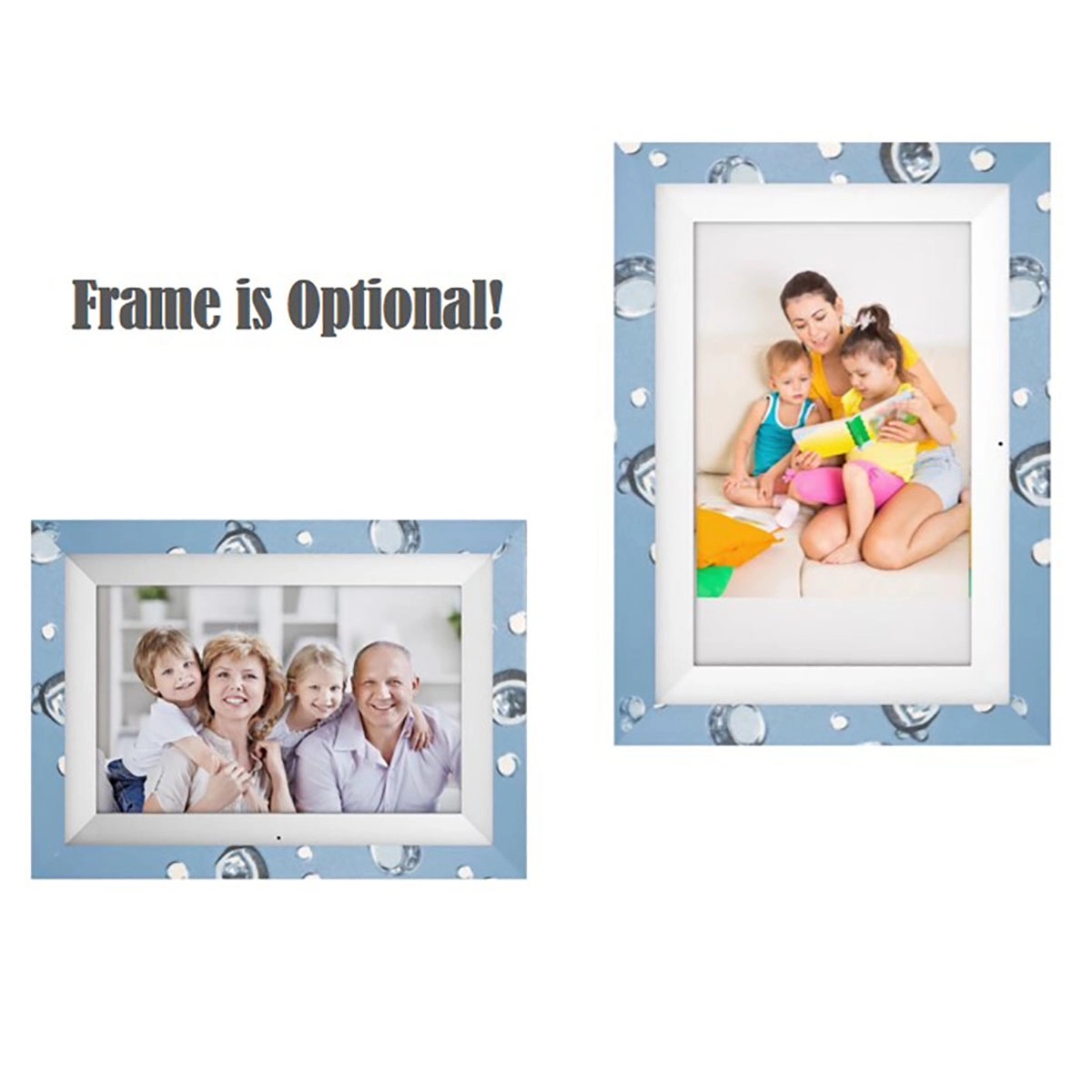 10.1" Diigital Photo Wood Frame 2