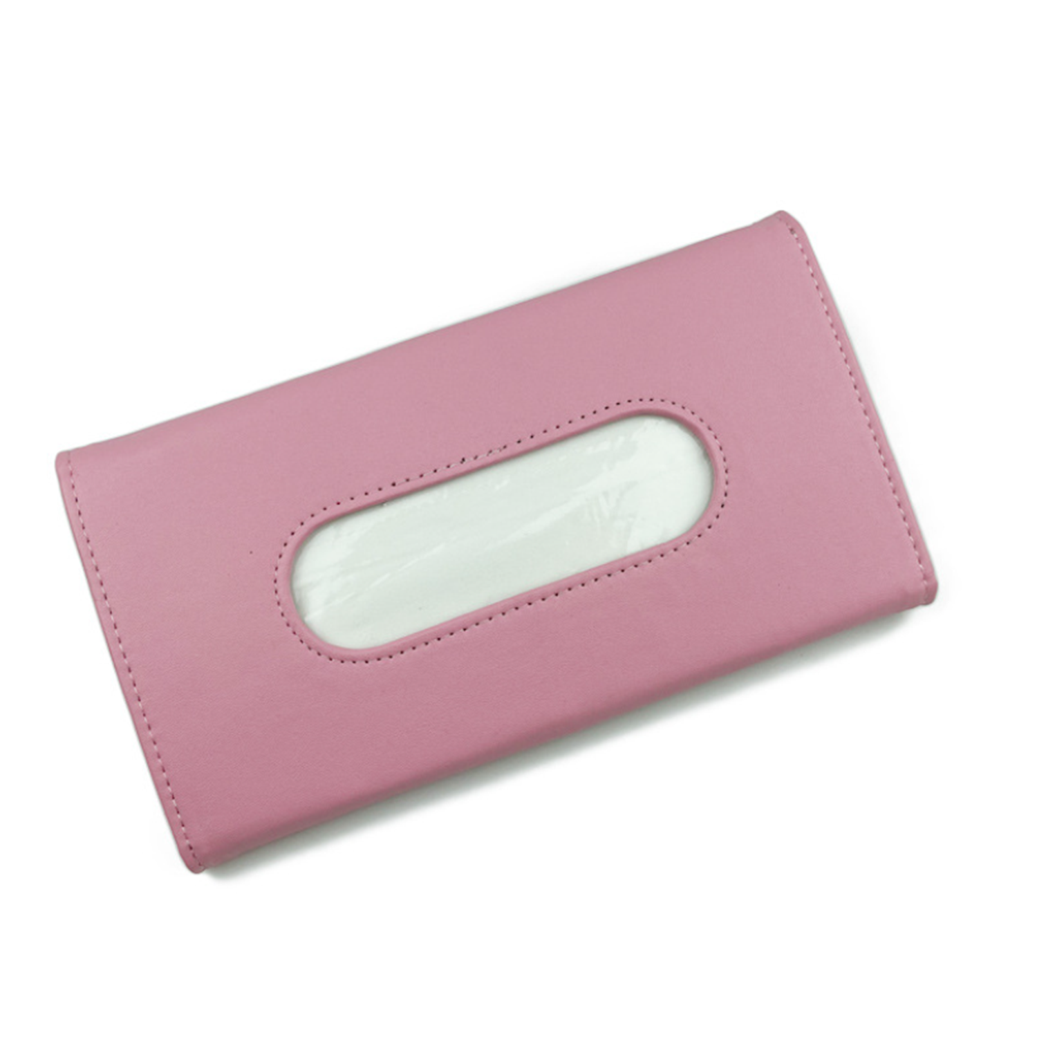 PU Leather Car Visor Tissue Mask Holder 3