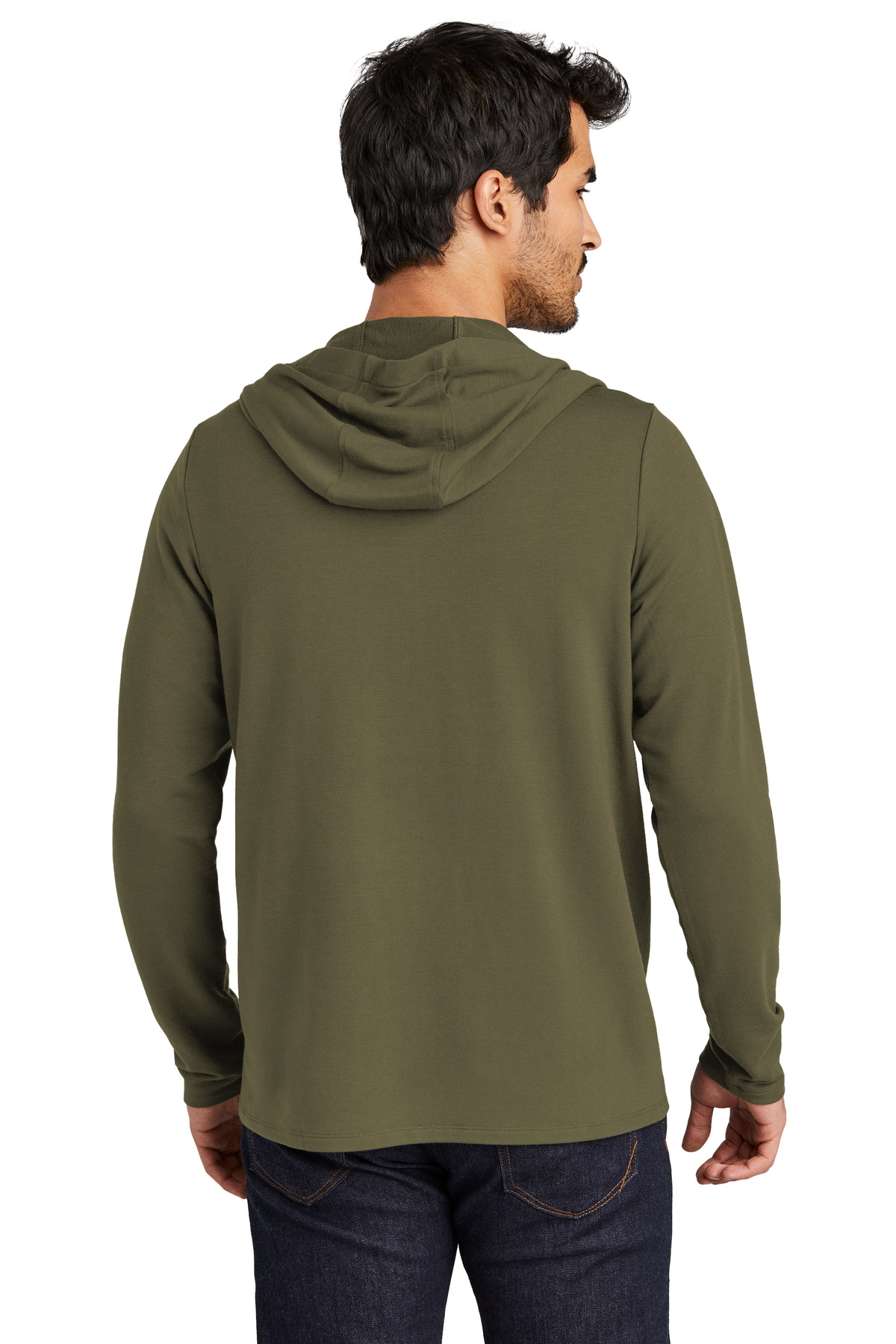 OGIO Luuma Flex Hooded Henley OG826, custom hoodie or sweatshirt with logo imprint 10