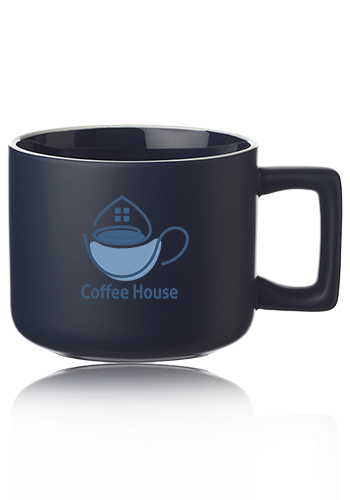 Sandpoint 14 oz. Latte Ceramic Mugs 4